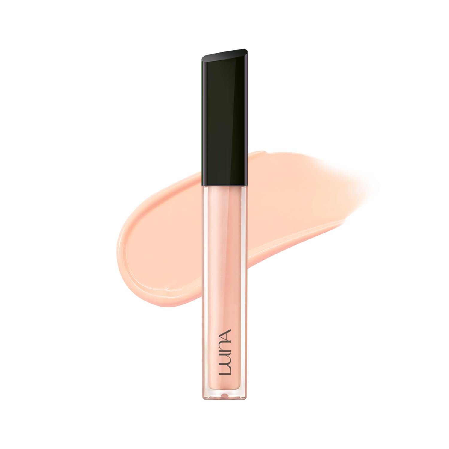 LUNA Long Lasting Corrector 03 Salmon Beige, Color Corrector, Dark Circles & Dark Spots, Lightweight, Natural Coverage, Ideal for Fair to Light Skin, 0.22oz