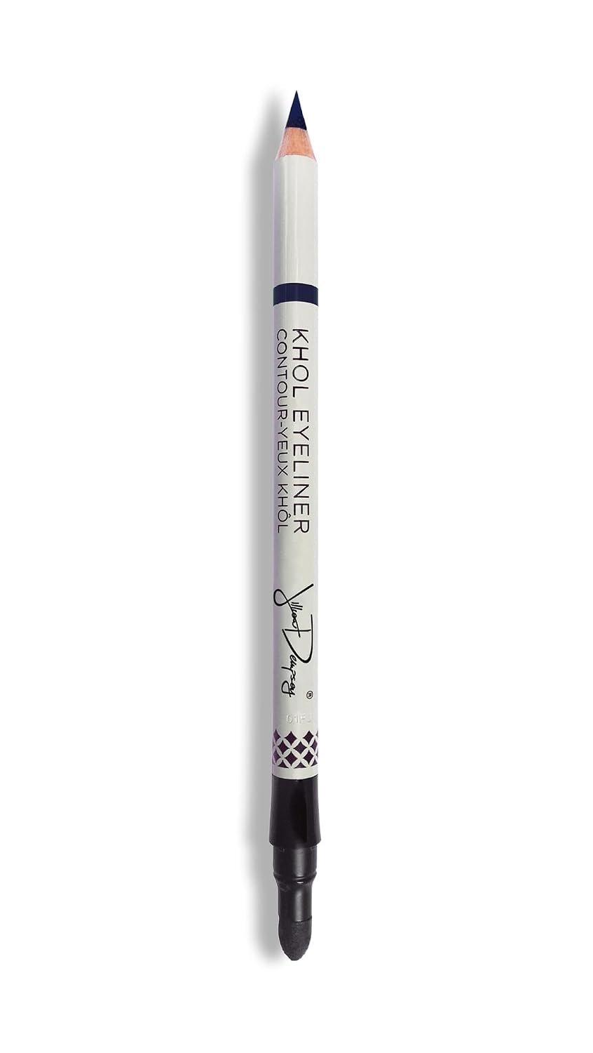 Jillian Dempsey Khol Eyeliner: Clean, Waterproof Eyeliner Pencil with Built-In Smudger for Effortless Blending – Rich Pigment, Cruelty-Free​, Black Sapphire