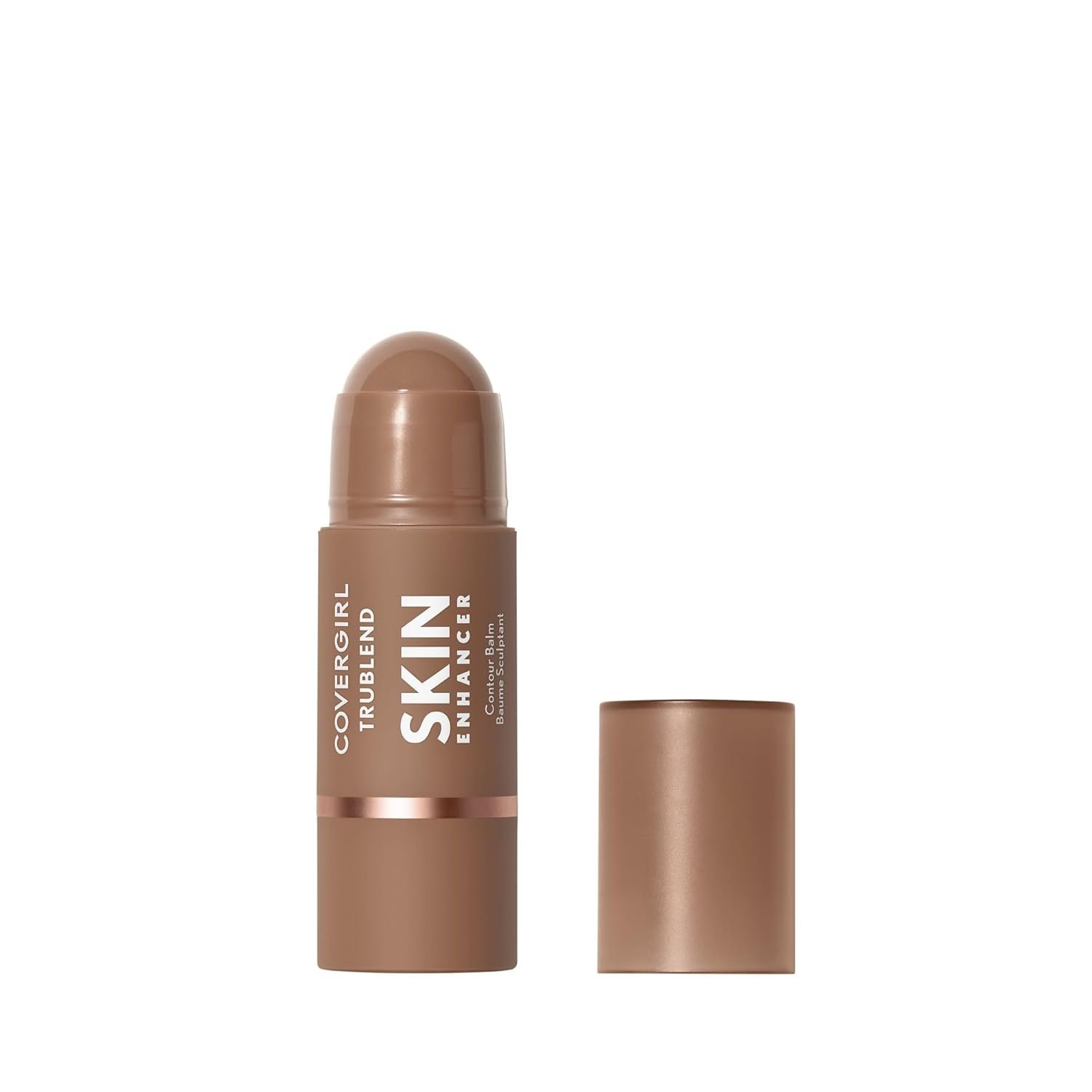 CoverGirl Trublend Skin Enhancer Contour Stick Balm, 120 Sculpted, Vegan Formula, Easy to Use, Glides on Effortlessly, Non-Greasy, Doesn’t Crease, 0.21oz