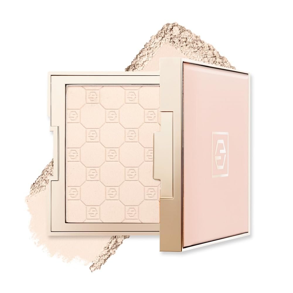 Jouer Soft Focus Hydrate & Setting – Pressed Powder with Matte Finish – Blurring Powder for Fine Lines and Pores – Set Face Makeup Foundation or Concealer – Translucent