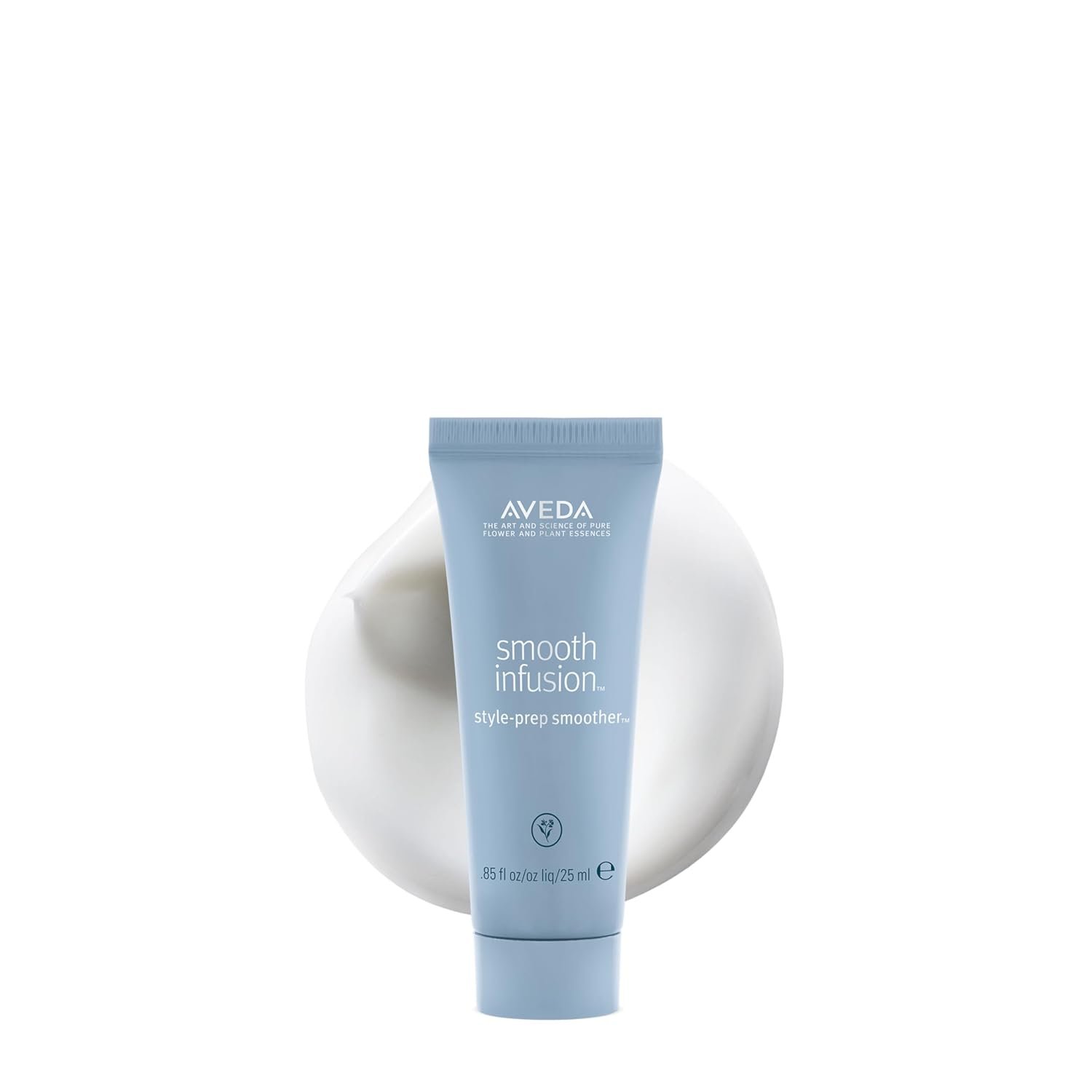 Aveda Smooth Infusion Style-Prep Smoother | Leave-In Anti-Frizz Serum | 72-Hour Frizz Defense & Frizz Control | Heat Protectant | 98% Naturally Derived