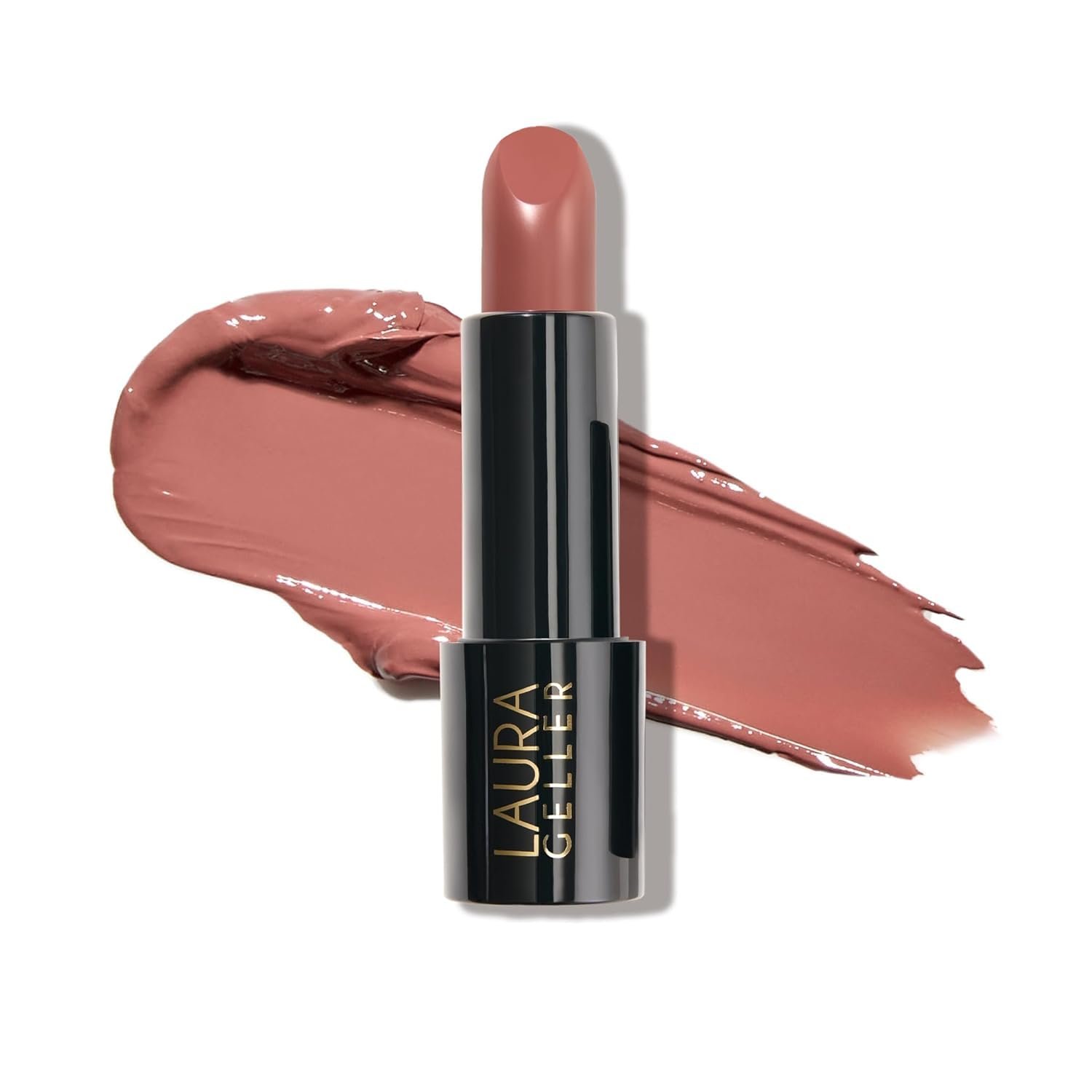 LAURA GELLER NEW YORK Modern Classic Lipstick – Novel Neutral – Ultra-Rich Color – Luxurious and Lightweight – Cream Finish