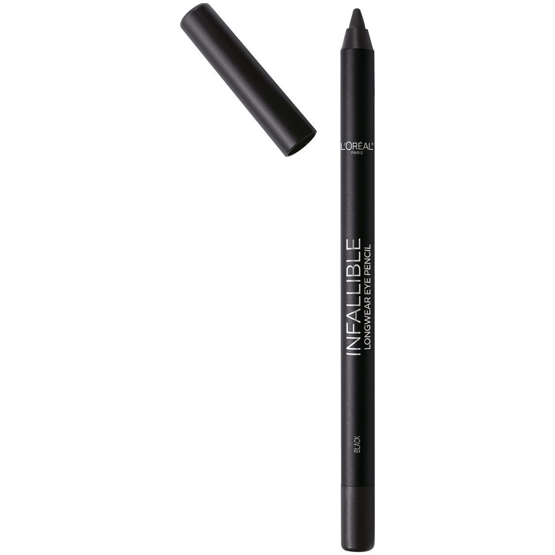 L’Oreal Paris Makeup Infallible Pro-Last Pencil Eyeliner, Waterproof and Smudge-Resistant, Glides on Easily to Create any Look, Black, 0.042 oz., 1 Count