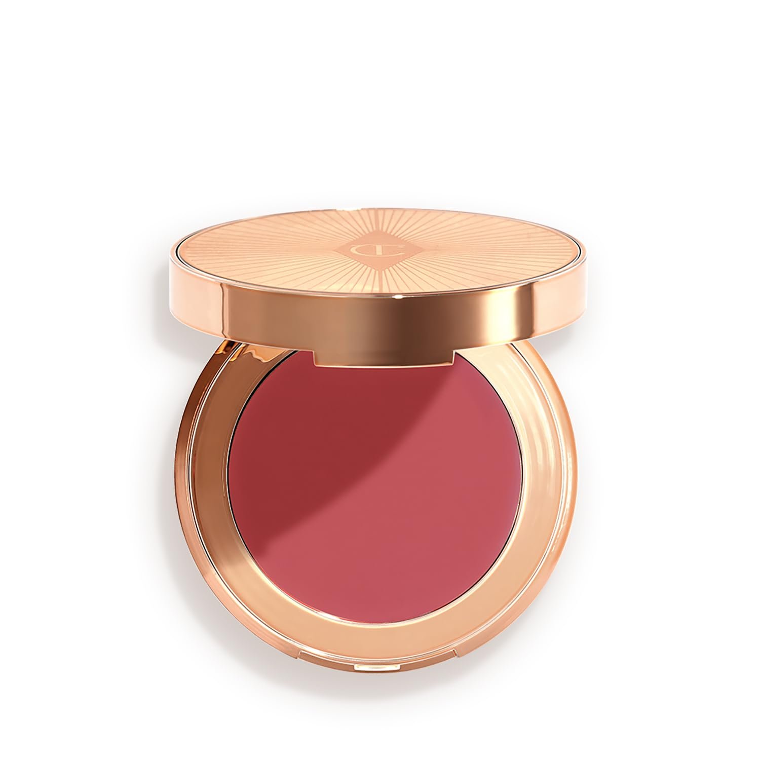 Charlotte Tilbury Pillow Talk Lip & Cheek Cream Blush – Hydrating Face Makeup with a Dewy, Sheer Finish – Enriched with Vitamin E & Beeswax to Soften Skin