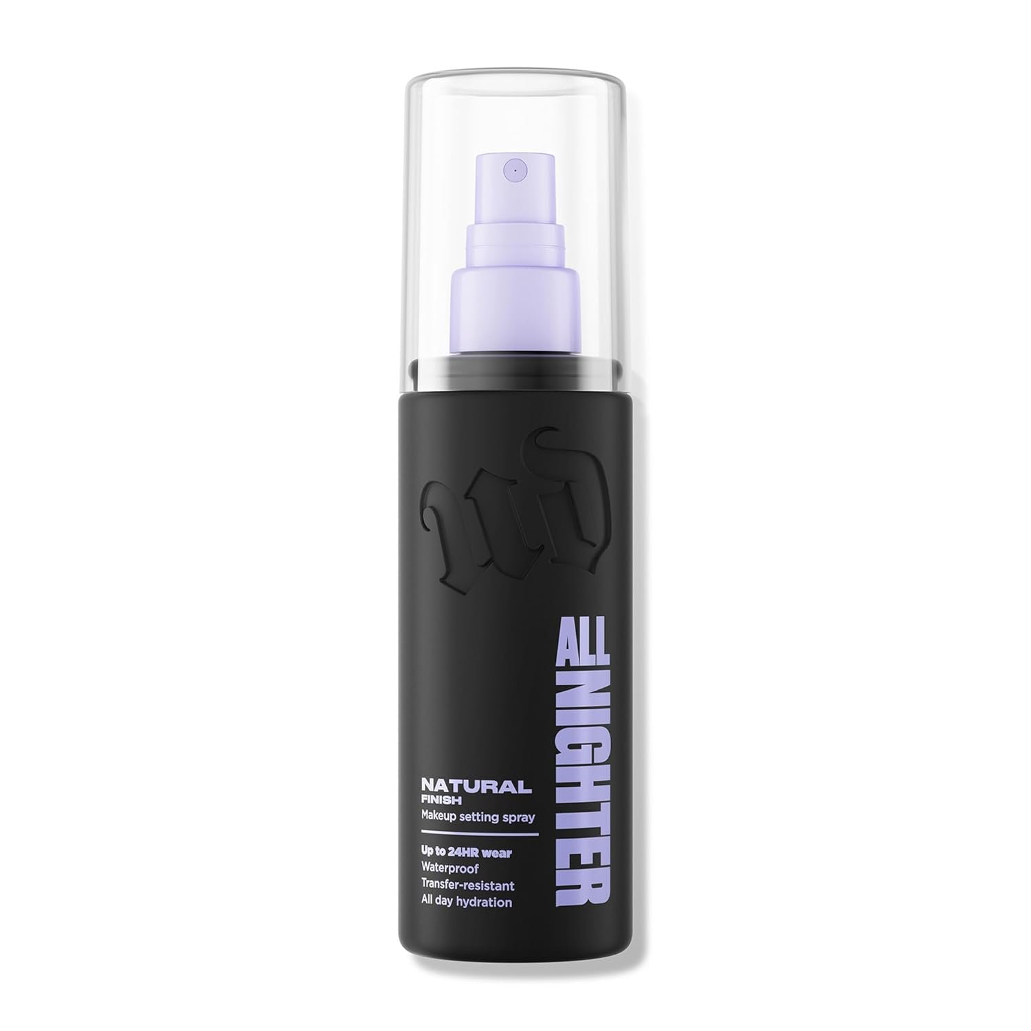 Urban Decay All Nighter Waterproof Makeup Setting Spray – Up to 24HR Wear, Natural Finish, Ultra-Fine Facial Mist, Transfer-Resistant, Foundation Face Primer, Hydrating, For All Skin Types