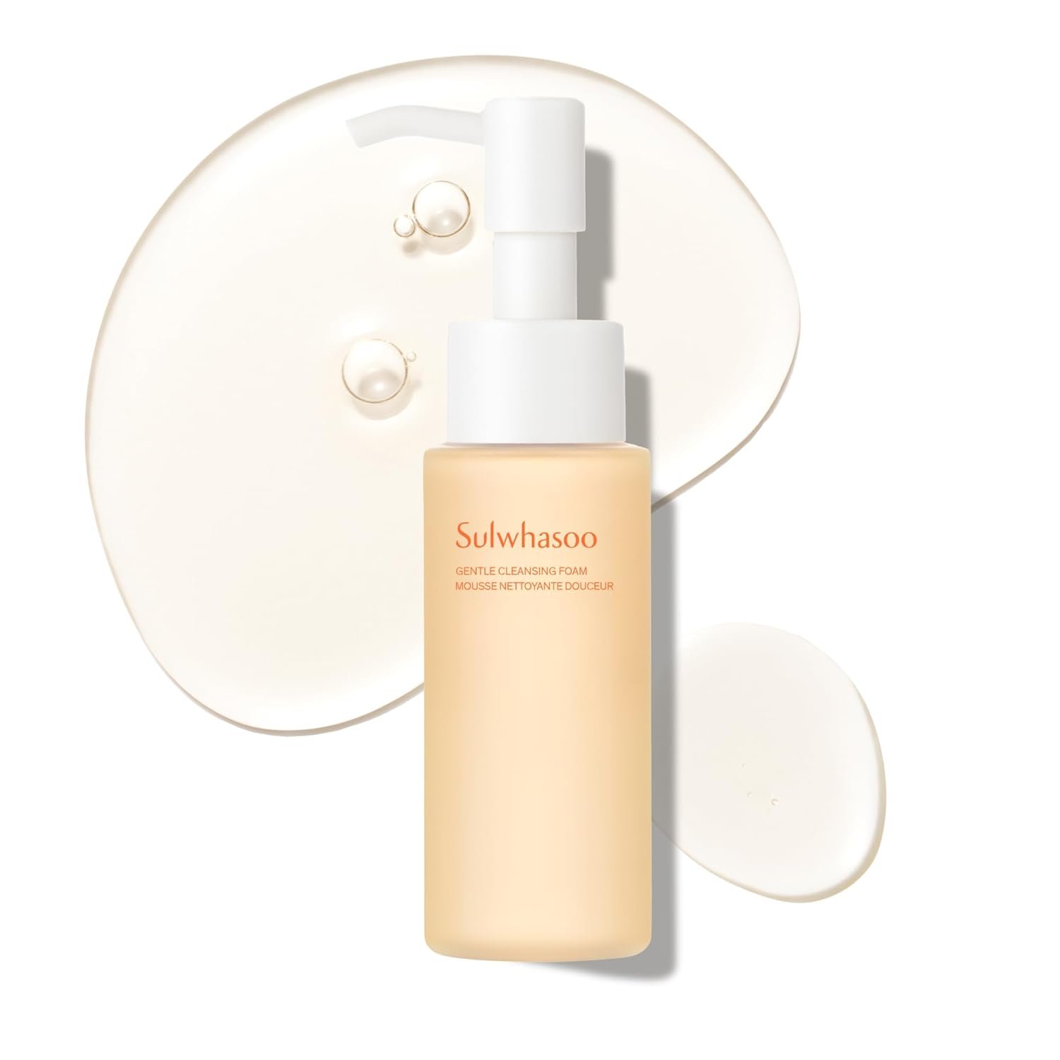 Sulwhasoo Gentle Cleansing Foam – Korean Face Wash for All Skin Types, Moisturizes & Rejuvenates, Removes Dirt & Impurities, Softens Skin, Hydrating Cleanser – 6.76 fl. oz.