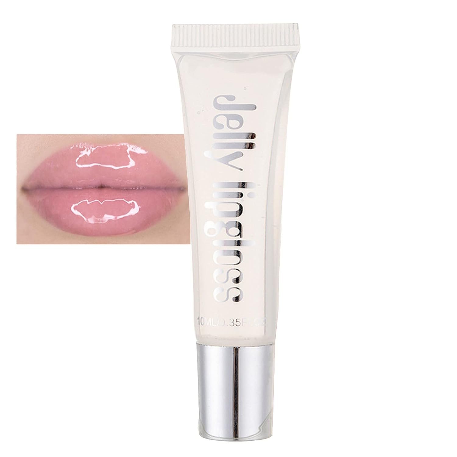 Hydrating Lip Gloss – Plumping Lip Gloss – Waterproof & Long Lasting Glossy Lip Gloss – Non-Sticky Shiny Lightening Lip Gloss – Moisturizing Juicy Lip Gloss for Woman (Clear)