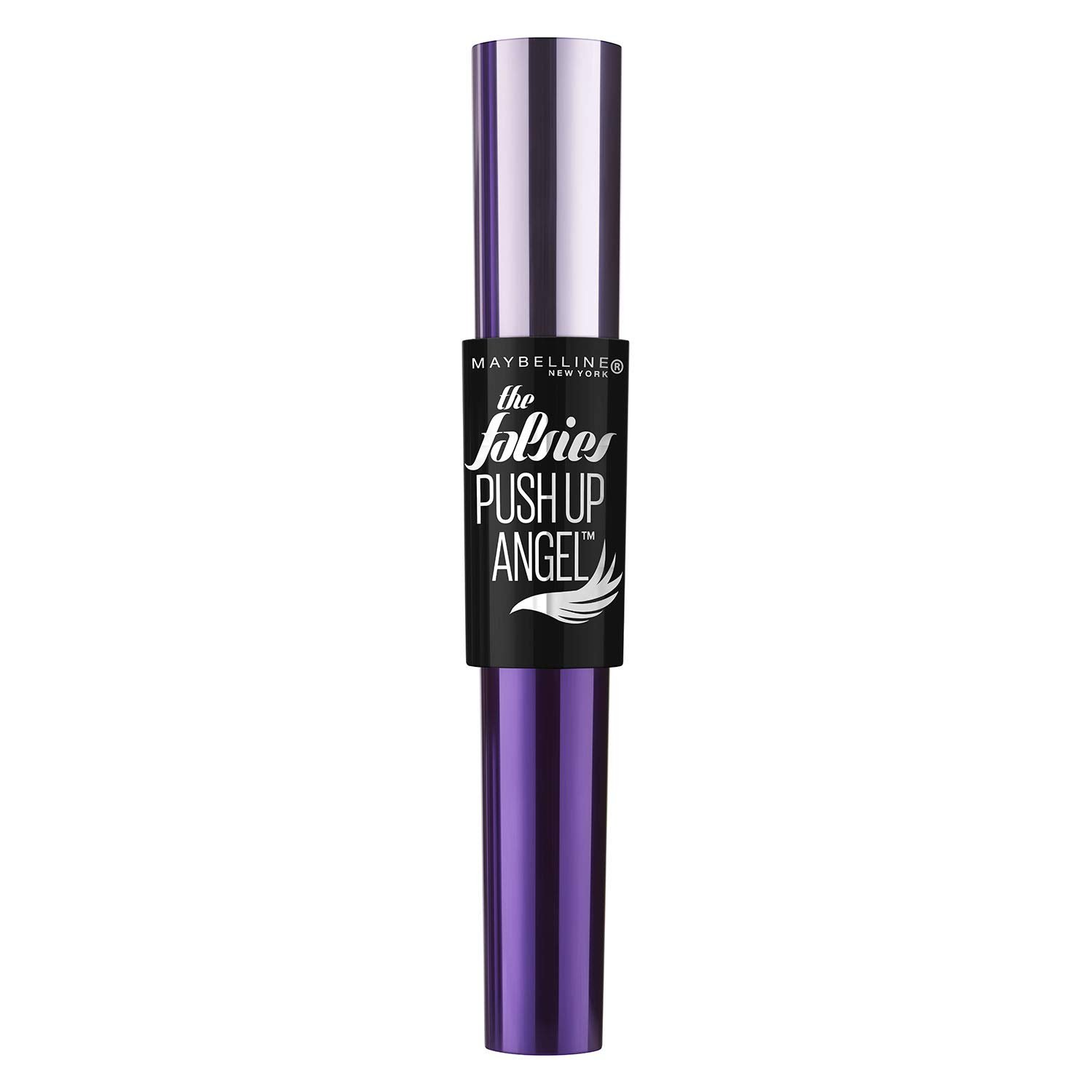 Maybelline Volum’ Express Falsies Push Up Angel Washable Mascara, Blackest Black, 1 Count