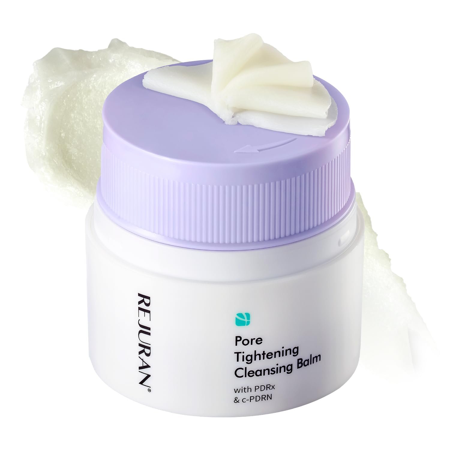 REJURAN® Pore Tightening Cleansing Balm with PDRx & c-PDRN 50ml – Deep Makeup & Blackhead Cleanser with Salmon DNA & Tannin Complex – 3-Step Transforming Balm, Fragrance-Free