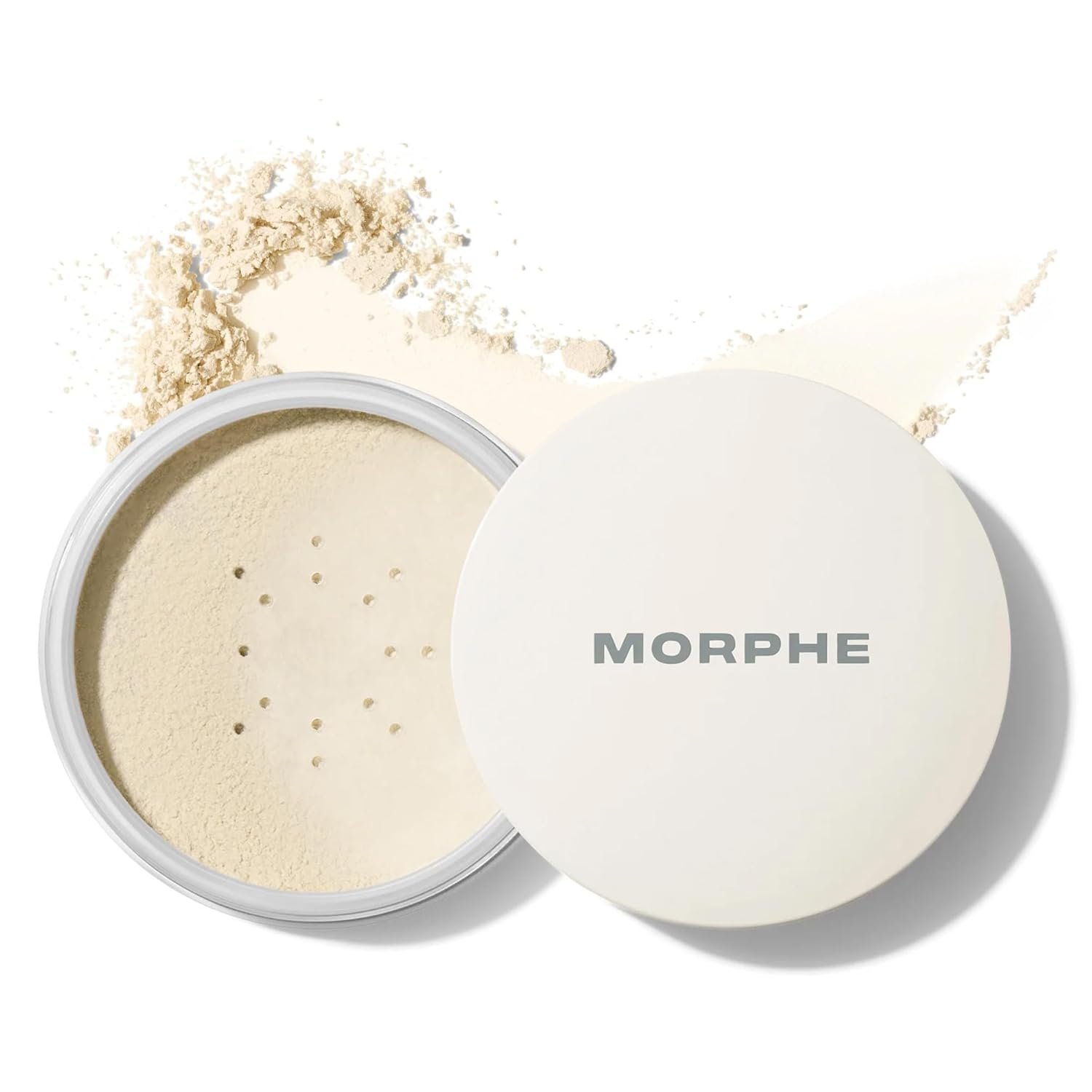 Morphe Jumbo Bake & Set Translucent Setting Powder – Lightweight, Talc-Free Finishing Powder for Face Makeup with a Soft, Natural Finish – Minimizes Shine for Up to 24HR – Translucent (0.62 oz)