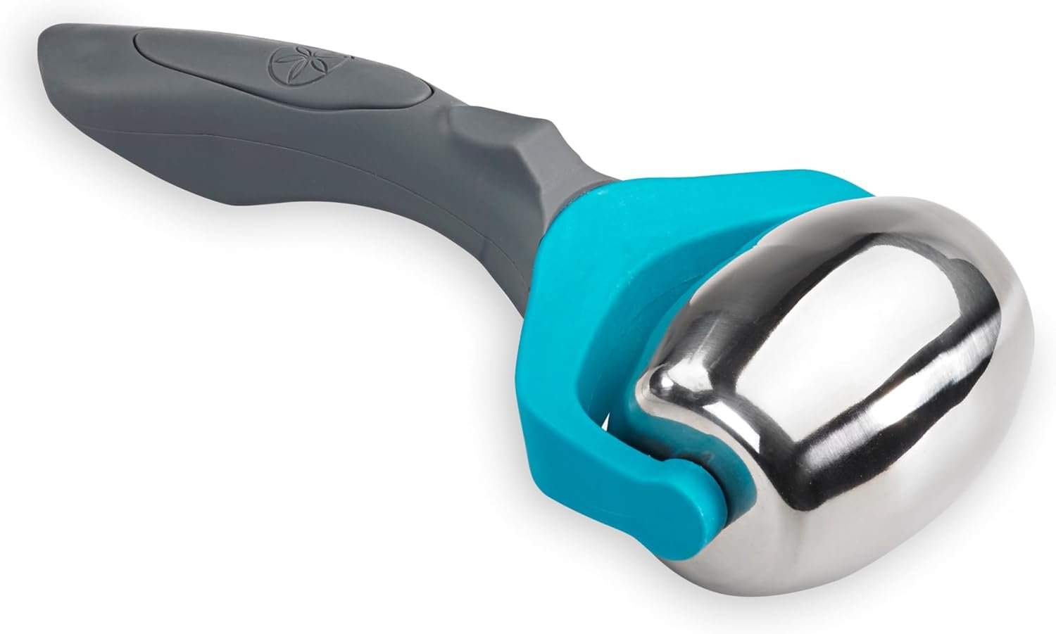 Gaiam Restore Cold Therapy Massage Roller – Easy-Glide Massage Ball Roller with Sure-Grip Handle – Muscle Massage Tool to Help with Sore Muscles, Neck, and Back Pain – Compact and Lightweight