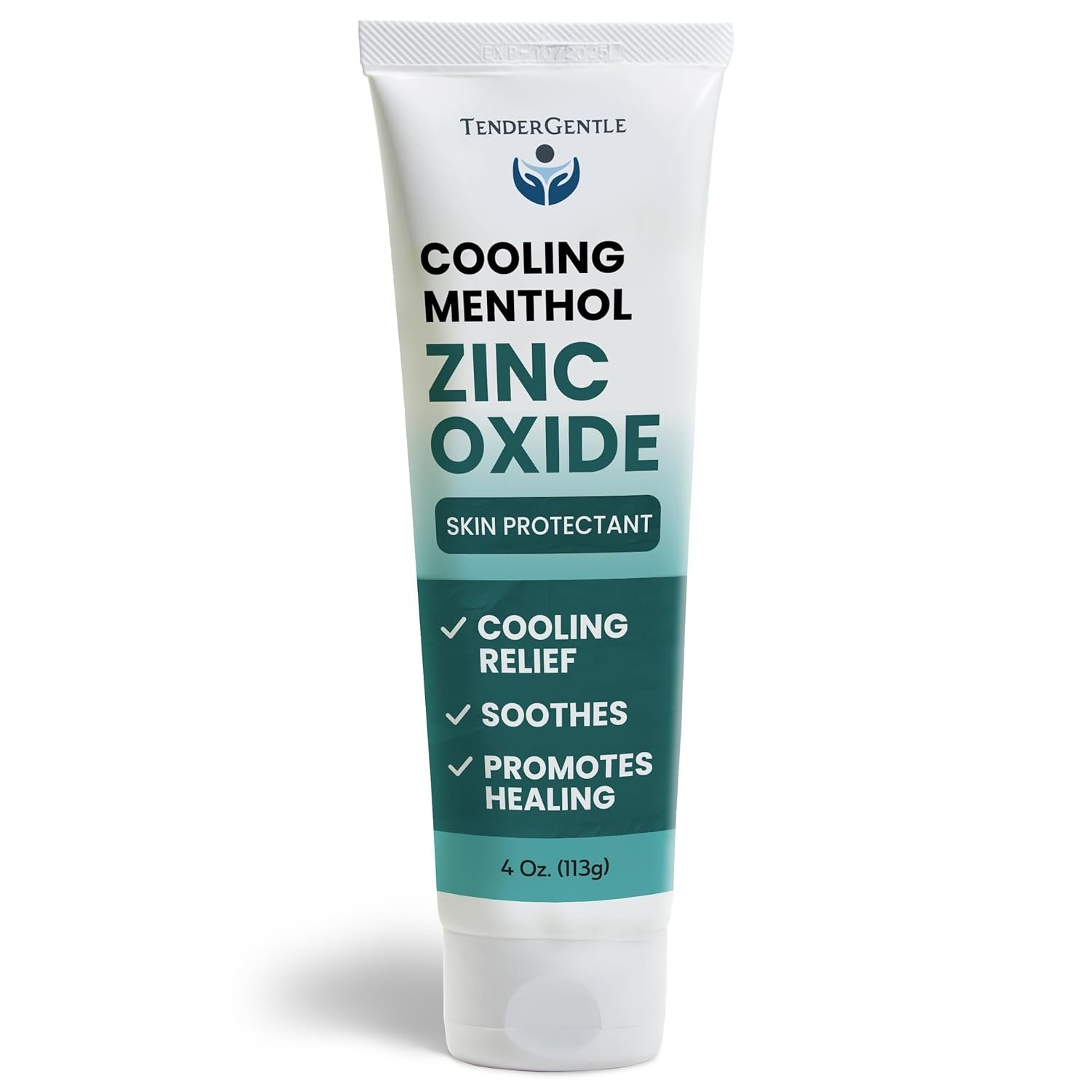 Zinc Oxide Paste with Menthol – 4 oz Barrier Cream for Healing and Soothing Discomfort – Skin Protectant for Incontinence, Minor Burns, Diaper Rashes, and Itching