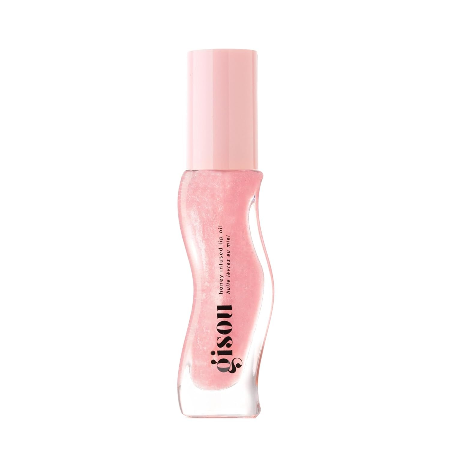 Gisou Honey Infused Lip Oil – Hydrating & Glossy Lip Oil with Mirsalehi Honey & Jojoba Seed Oil, Non-Sticky Shine, Watermelon Sugar, 0.27 Fl Oz