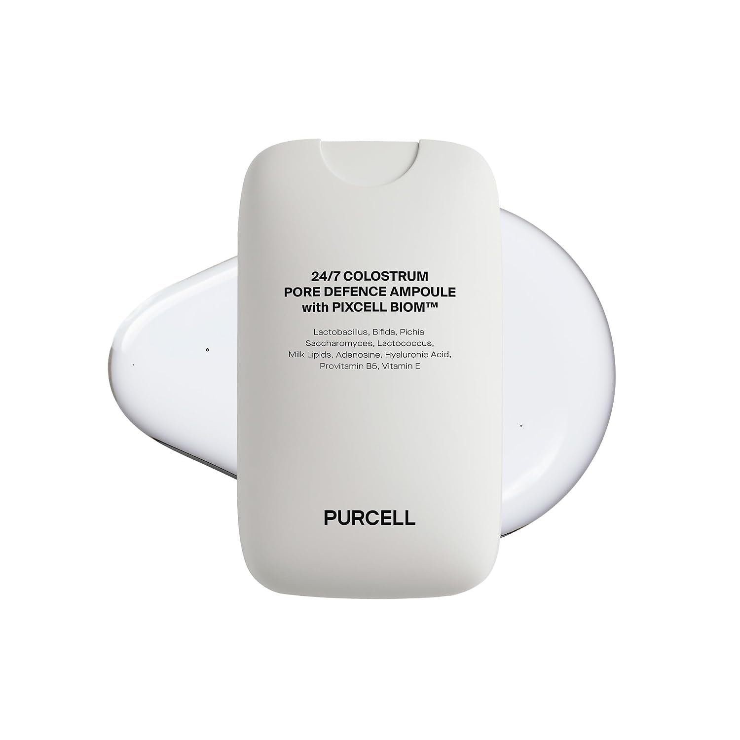 PURCELL 24/7 Colostrum Facial Serum Spray(White) – Ampoule Mist for Glass skin with Long Hydration, Poreless Smooth Skin, Before & After Makeup, Hyaluronic Acid, For All Skin types, 1.85 fl oz(55ml)