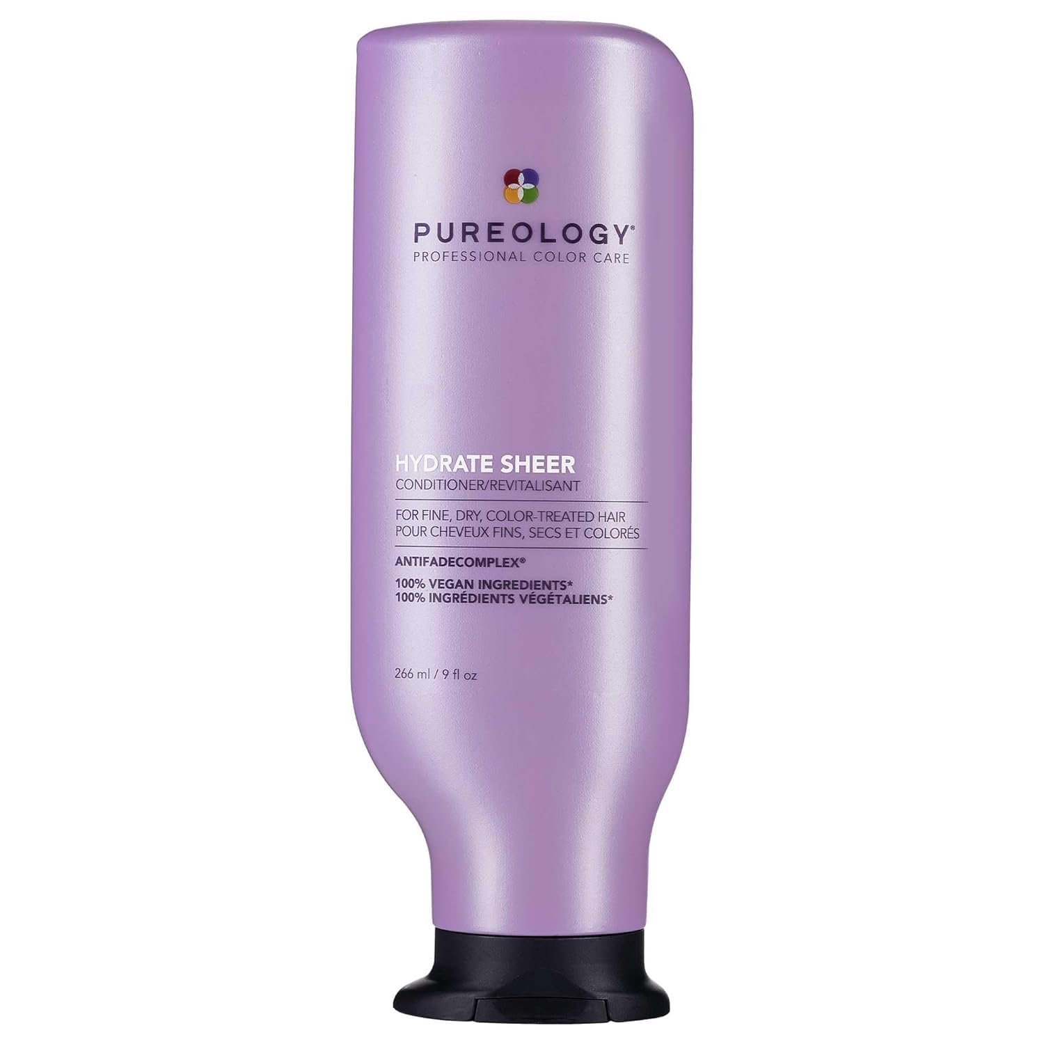 Pureology Hydrate Sheer Conditioner – Lightweight Hydrating Conditioner For Fine or Dry Color-Treated Hair, Silicone-Free & Vegan