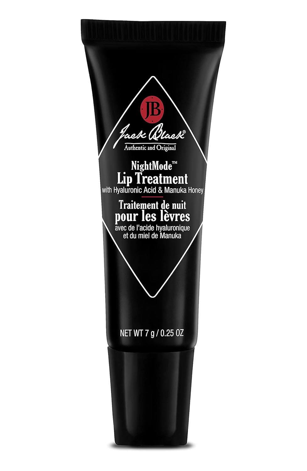 Jack Black NightMode Lip Treatment – Overnight Lip Treatment, Hydrating Lip Mask Overnight, Lip Hydration Treatment, Lip Moisturizer Overnight, Night Lip Mask with Hyaluronic Acid, Overnight Lip Balm