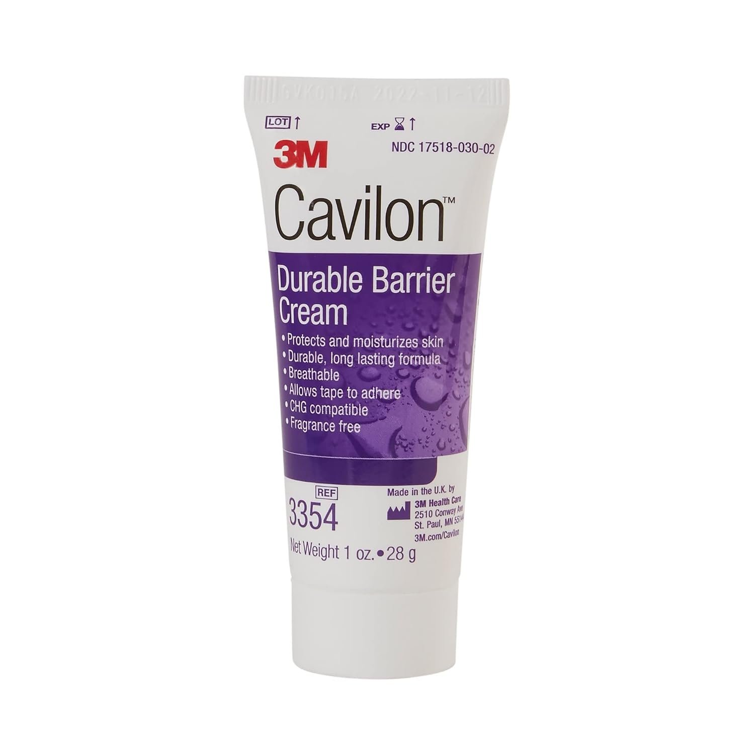 Cavilon Durable Barrier Cream, 1 oz. Tube