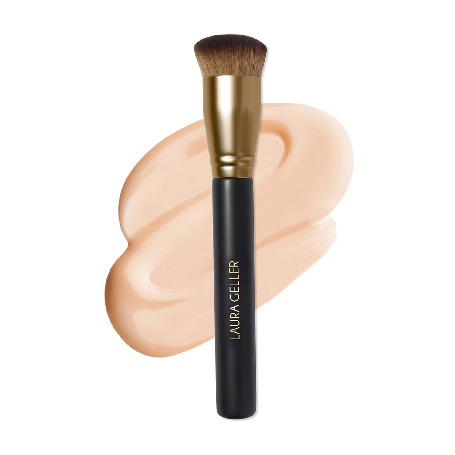 LAURA GELLER NEW YORK Cosmetic Professional Makeup Brushes – Cruelty-Free – 06 Full Coverage Foundation Blending Brush