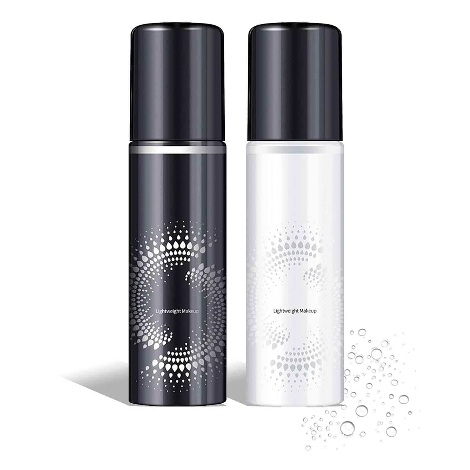 2PCS Makeup Setting Spray Set, Face, Weightless, Long Lasting, Waterproof, Fixing, Smudge-proof, Hydrating & Refreshing, All Skin Types