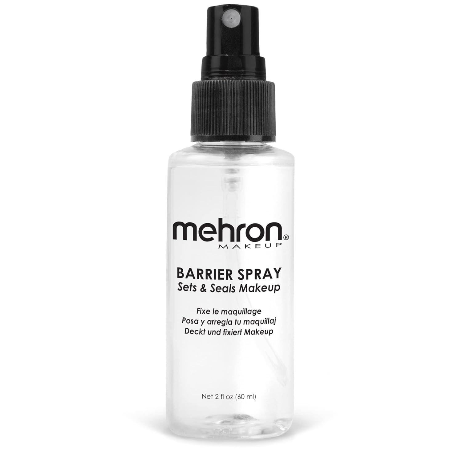 Mehron Makeup Barrier Spray | Makeup Setting Spray for Face 2 fl oz (60 ml) | Made in the USA