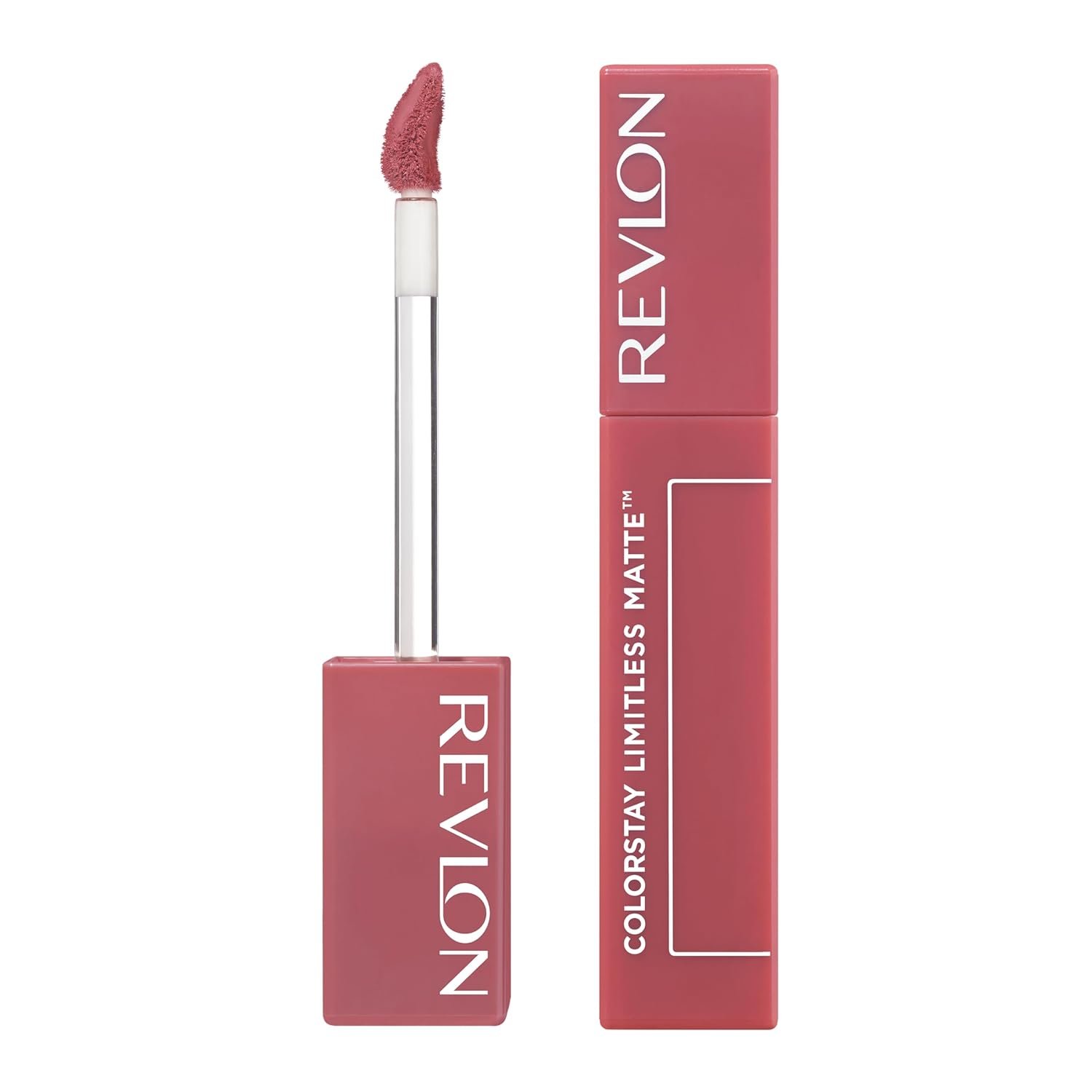 Revlon ColorStay Limitless Matte Liquid Lipstick, Vegan Formula, No-Budge, Longwear Lip Color, Long Lasting, Lightweight/Comfortable, Waterproof, 006 Manifest, 0.17 fl oz