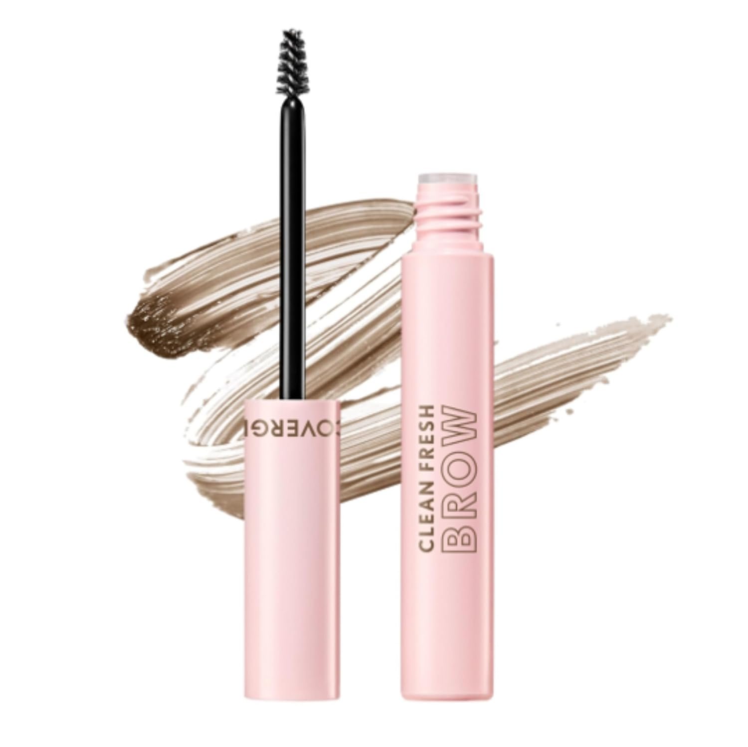 CoverGirl Clean Fresh Brow, 400 Soft Brown, Eyebrow Gel, Long-Lasting, Vegan Formula, Natural Looking, Easy to Apply, Doesn’t Smudge, 0.18oz