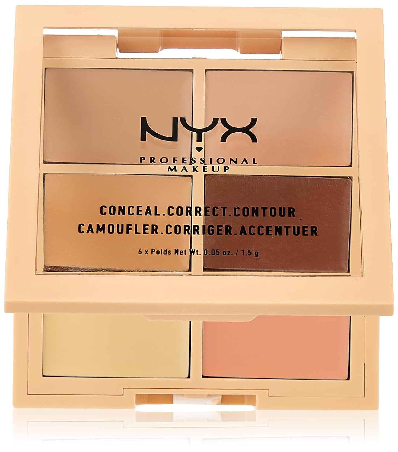 NYX PROFESSIONAL MAKEUP Conceal Correct Contour Palette – Light