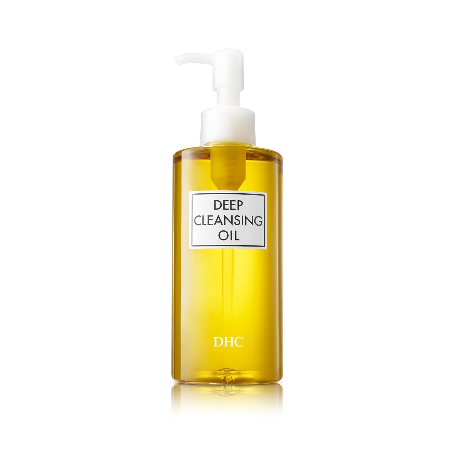 DHC Deep Cleansing Oil, Facial Cleansing Oil, Makeup Remover, Cleanses without Clogging Pores, Residue-Free, Fragrance and Colorant Free, All Skin Types, 6.7 fl. oz.