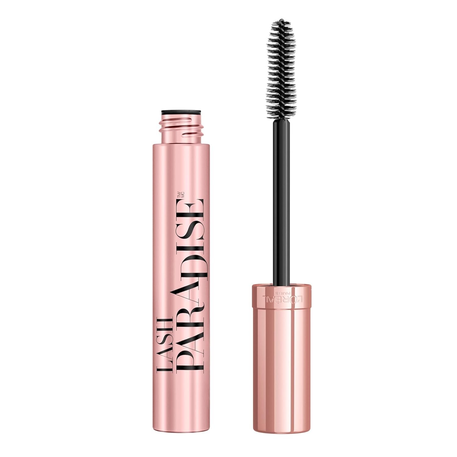 L’Oreal Paris Makeup Voluminous Lash Paradise Mascara, Voluptuous Volume, Intense Length, Feathery Soft Full Lashes, No Flaking, No Smudging, No Clumping, Blackest Black, 0.25 Fl Oz (Pack of 1)