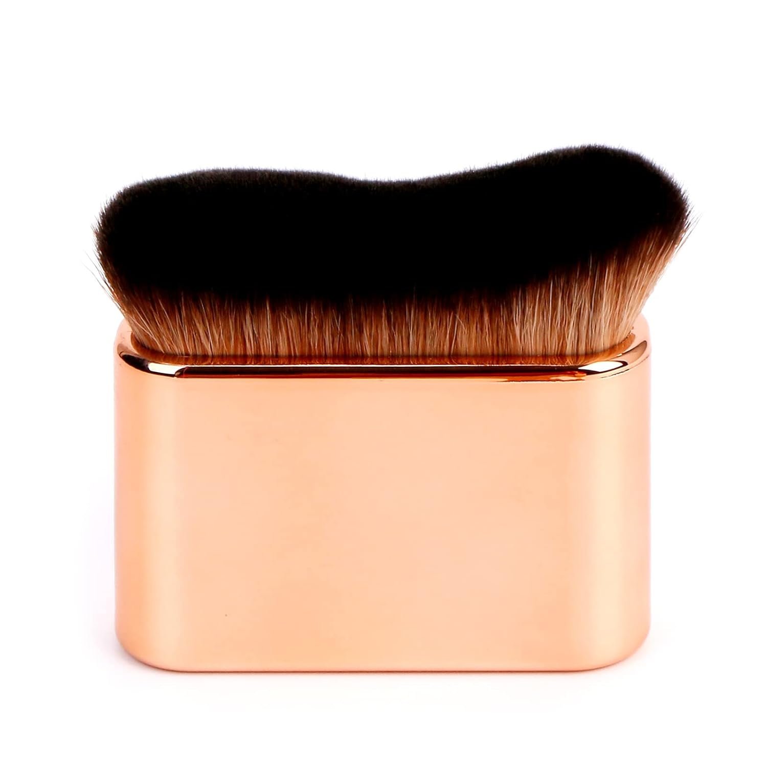 Yoseng Self Tan Brush – Rose Gold Kabuki Brush for Body, Face & Hands – Vegan, Streak-Free Application, Multi-Use for Self Tanner, Sunscreen, Body Lotion