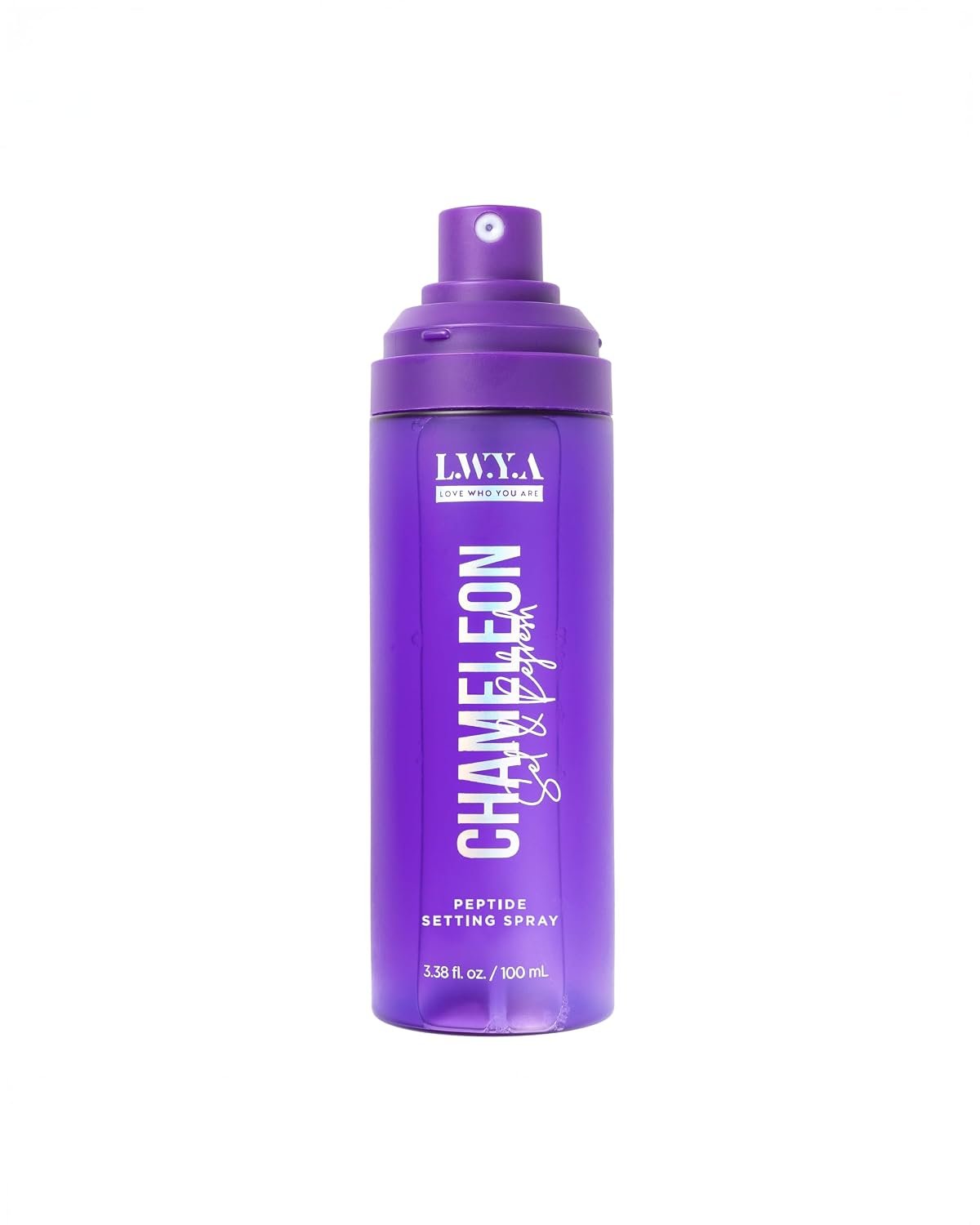 LWYA Chameleon Set & Refresh Peptide Setting Spray – 3-in-1 Primer, Setter & Refresher, Niacinamide, Hyaluronic Acid & Peptides, Hydrating, Long-Lasting, Vegan, 3.38 fl oz