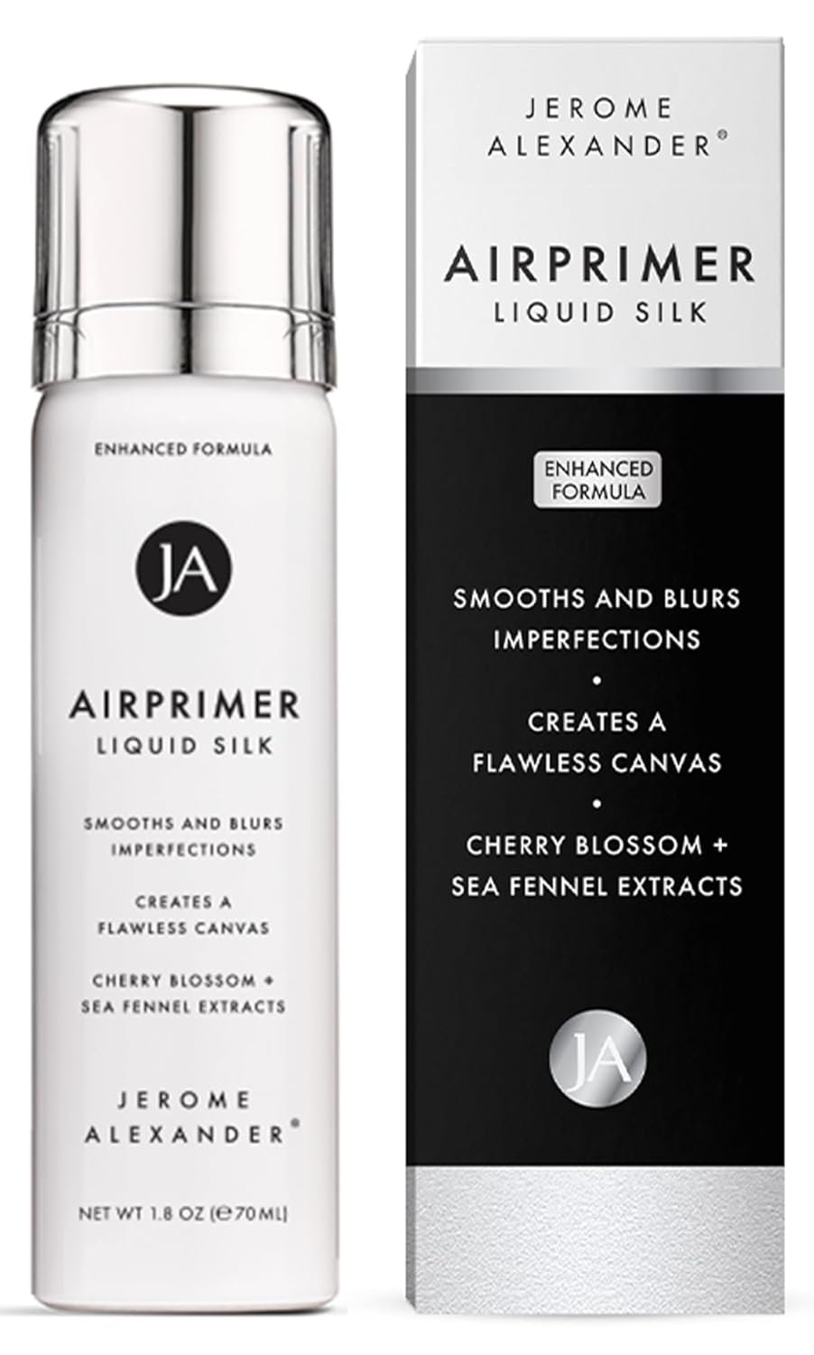 MagicMinerals LiquidSilk Air Primer by Jerome Alexander – Face Primer for Makeup, Hydrating Spray for Silky Smooth Skin with Pore-Reducing Effect for Mature or Oily Skin