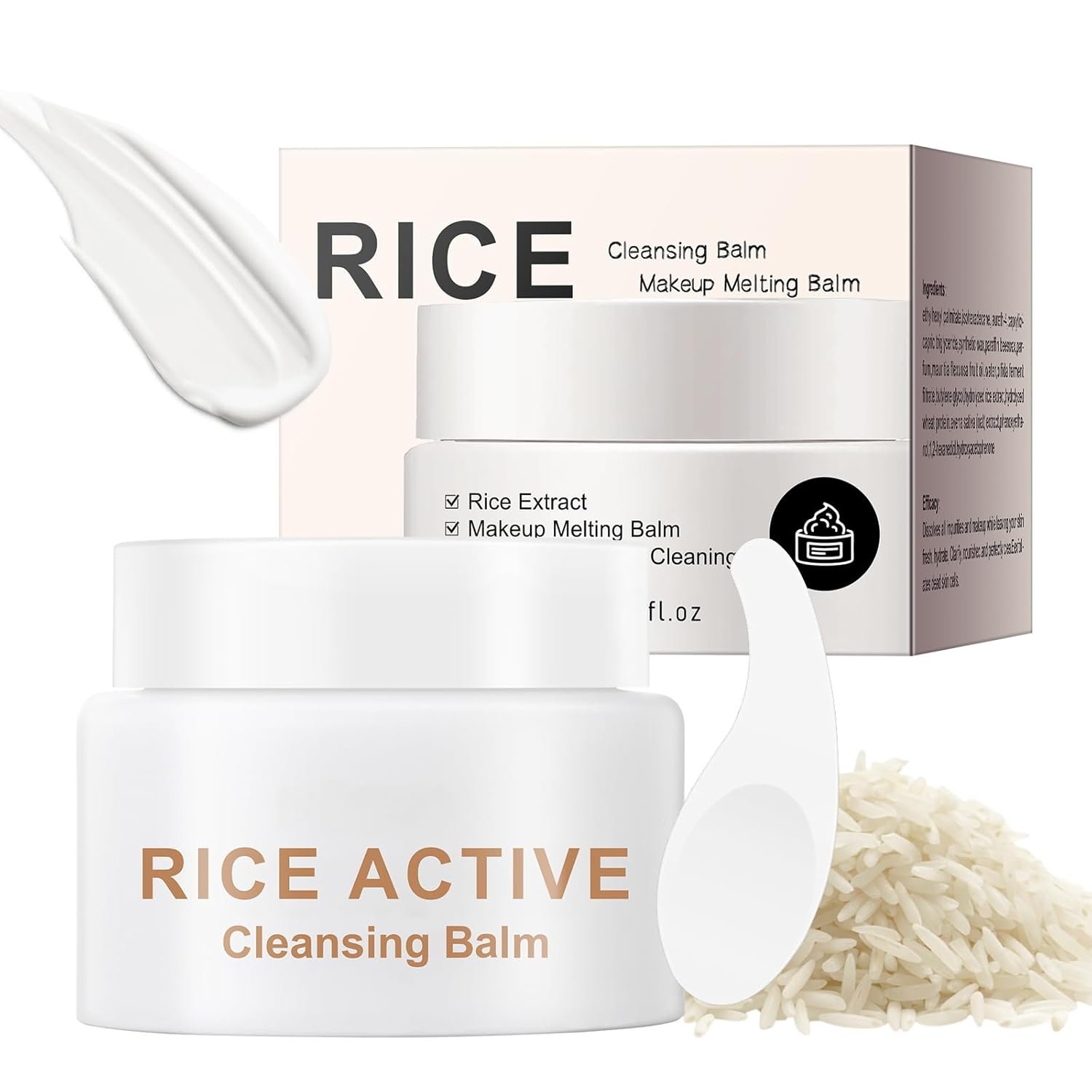Makeup Melting Cleansing Balm for Face,Deep Cleansing Facial Balm for Women,Hydrating Makeup Remover Cream,Oil Control,Deep Cleanser,All Skin Types (3.3oz)
