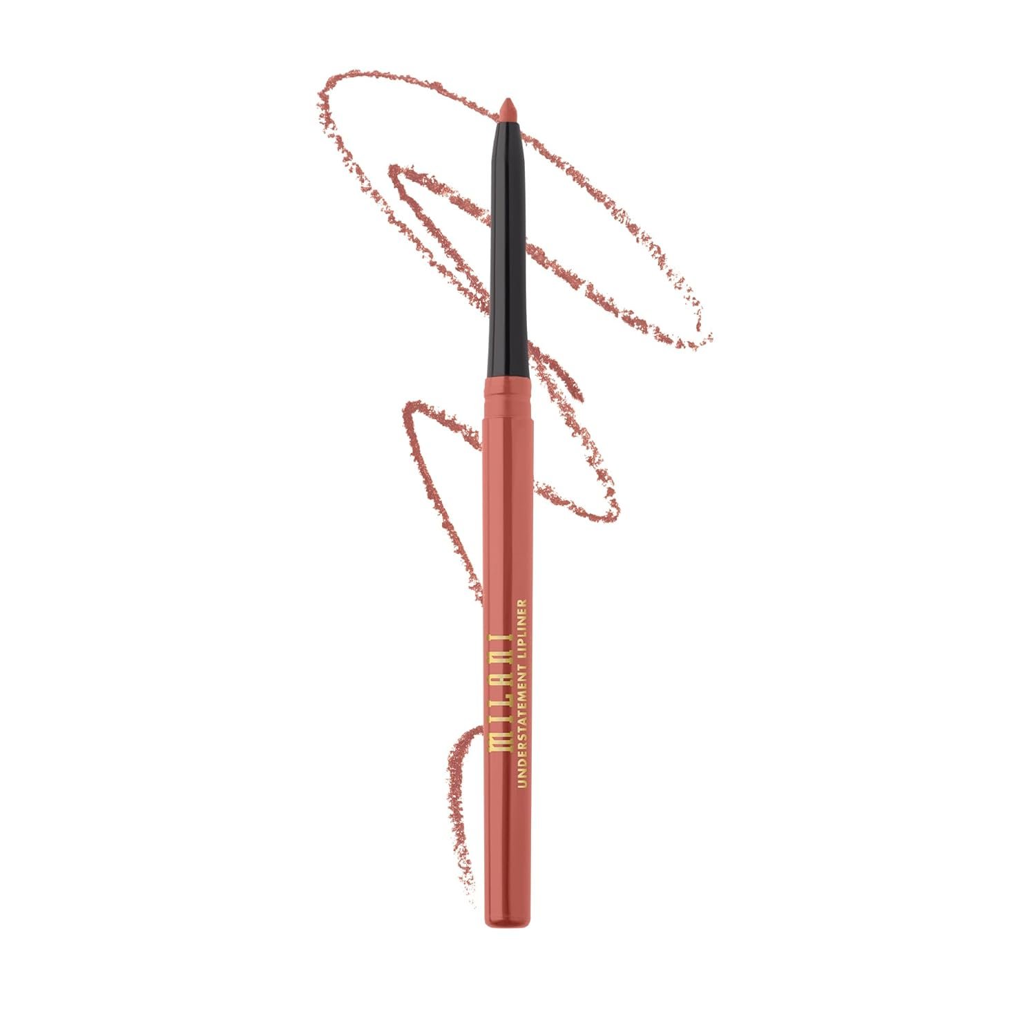 Milani Understatement Lipliner Pencil – Highly Pigmented Retractable Soft Lip Liner Pencil, Easy to Use Lip Makeup – Nude Entrance