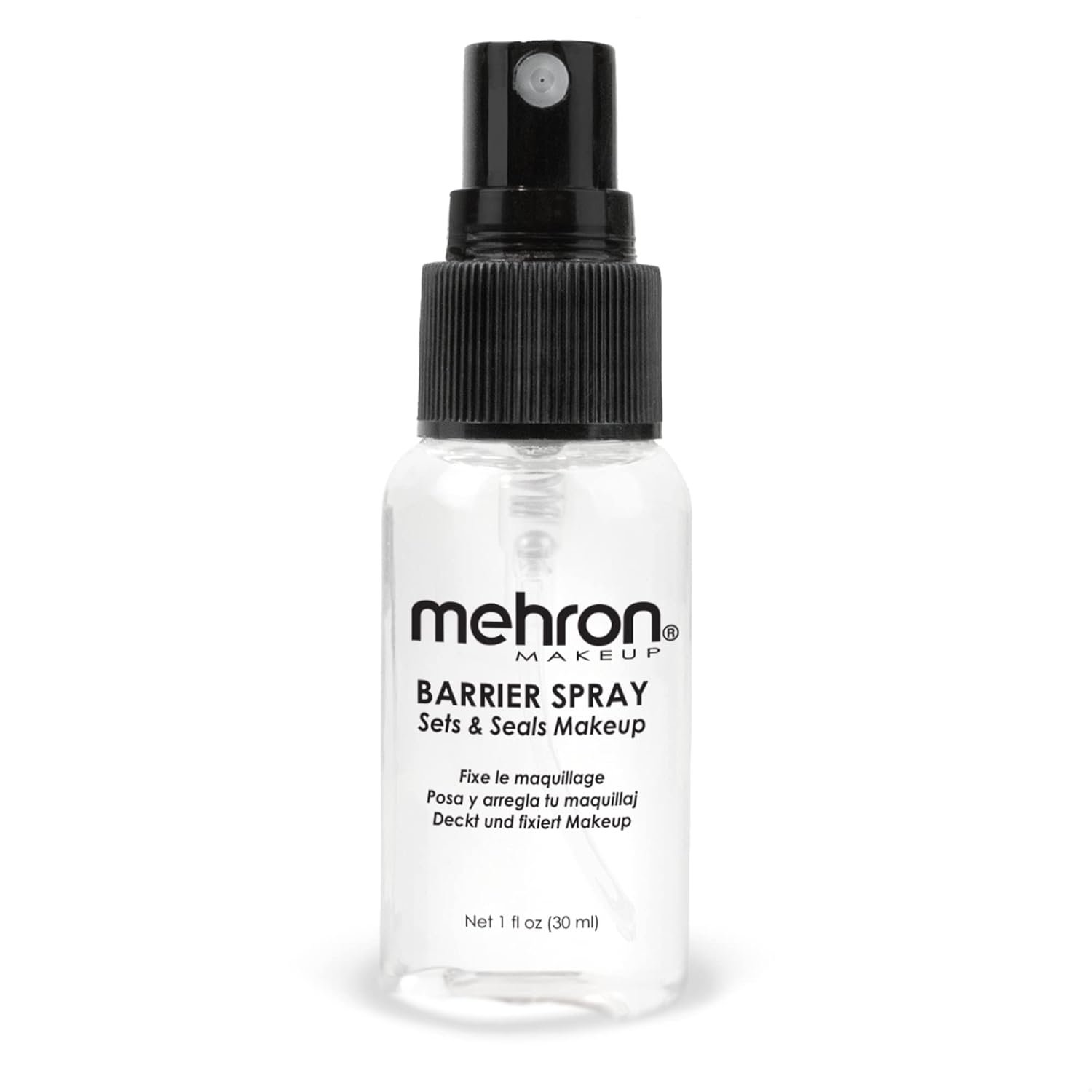 Mehron Makeup Barrier Spray | Makeup Setting Spray for Face 1 fl oz (29 ml) | Made in the USA