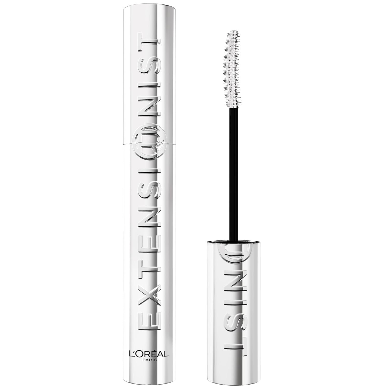 L’Oreal Paris Extensionist Mascara, Lengthening, Volumizing, and Curling Formula For a Lash Extension Eye Makeup Look, Washable Blackest Black