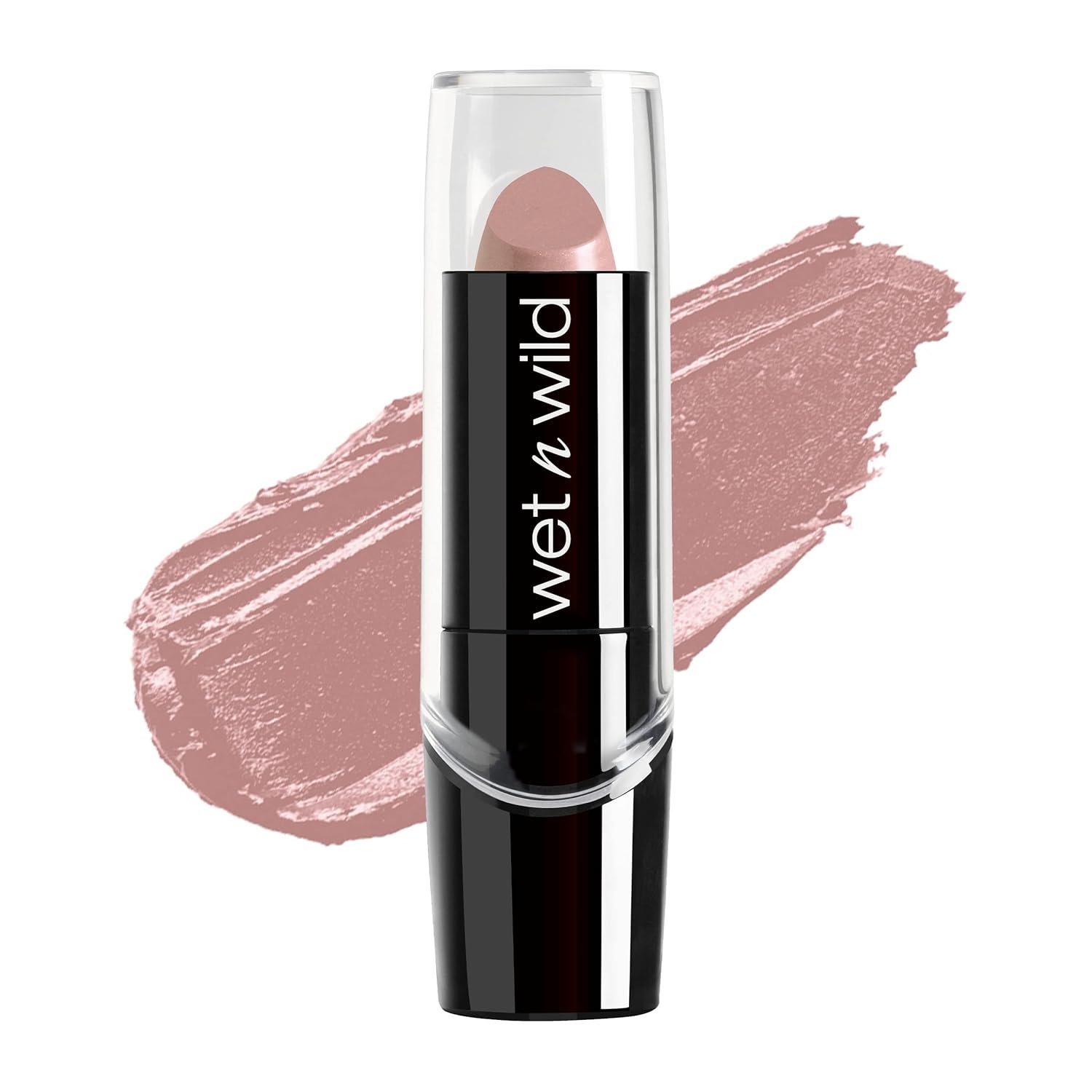 wet n wild Silk Finish Lipstick, Hydrating Rich Buildable Lip Color, Formulated with Vitamins A,E, & Macadamia for Ultimate Hydration, Cruelty-Free & Vegan – A Short Affair