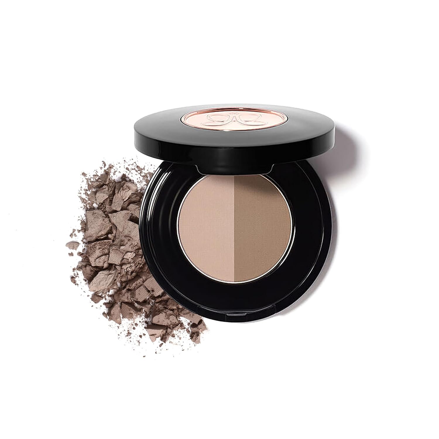 Anastasia Beverly Hills Brow Powder Duo – High-Pigment Compact Brow Powder with Mirrored Travel Case, Blendable Formula for Filling & Shaping Brows