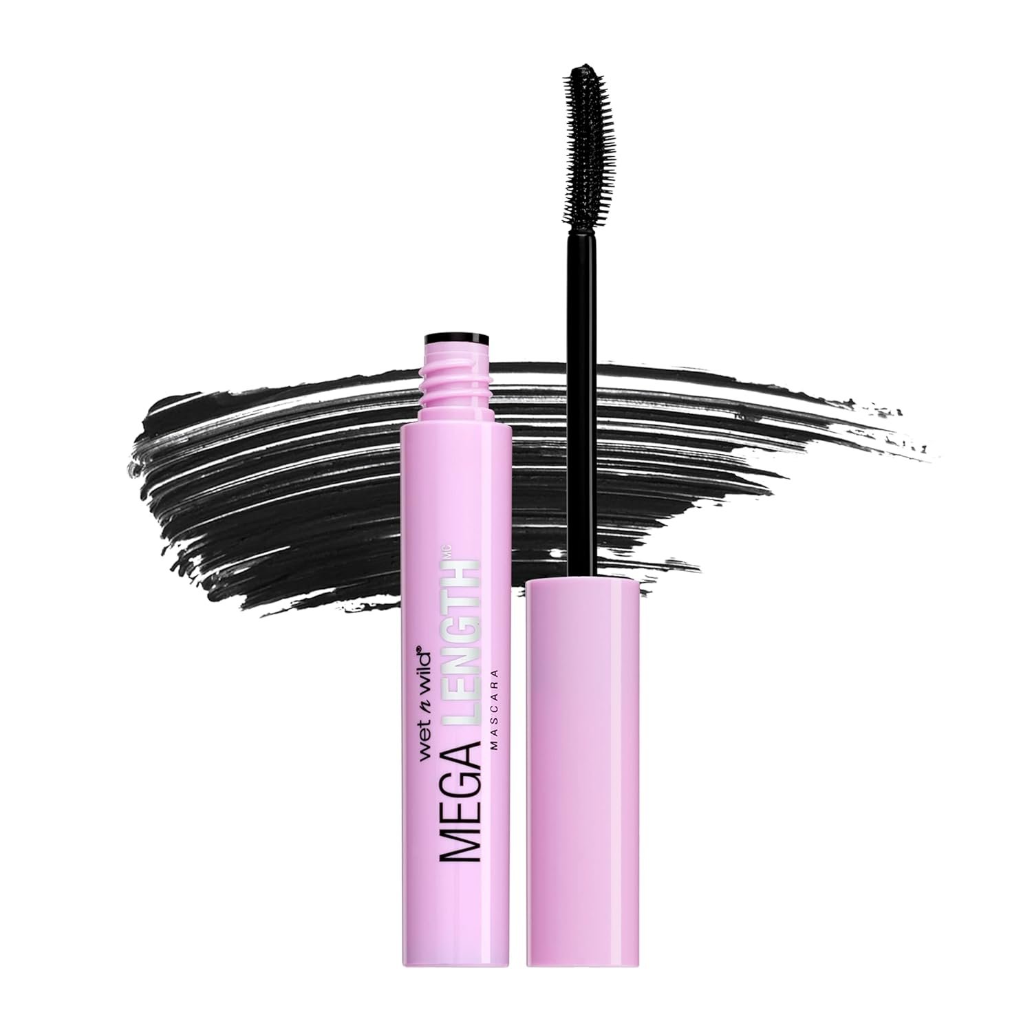 wet n wild Mascara – Lengthening, Vitamin E Enriched, Precision Comb Brush, Cruelty-Free, Gluten-Free, Sulfate-Free & Vegan – Very Black