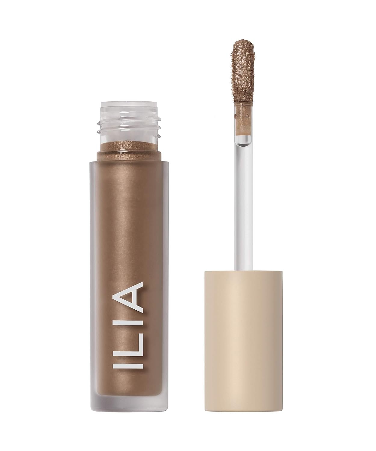 ILIA – Chromatic Liquid Powder Eye Tint | Cream-to-Powder Eyeshadow, Smudge-Resistant, Quick-Dry, Weightless, Water-Based | Non-Toxic, Vegan, Cruelty-Free, Clean Makeup (Fresco, 0.12 fl oz | 3.5 ml)