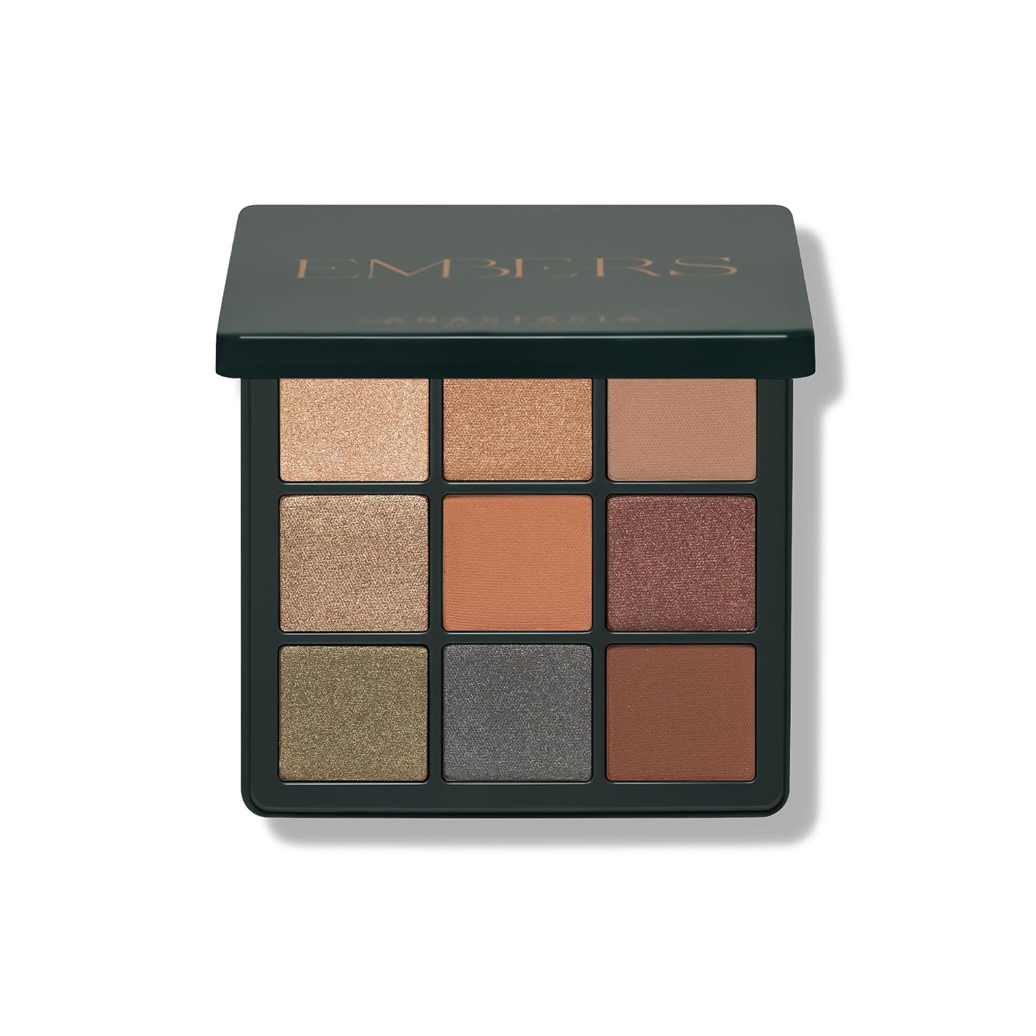 Anastasia Beverly Hills Mini Eyeshadow Palette – High-Pigment Travel-Size Artistry Palette featuring Portable Luminous Metallics and Warm Neutrals