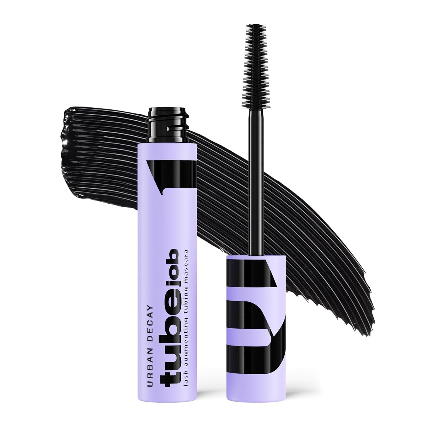 Urban Decay Tube Job Lash Tubing Mascara – 24HR Lifting, Lengthening & Volumizing, Anti-Clump, Anti-Smudge, Sweat & Water-Resistant Wear, Washable No Scrub Removal, With Castor Oil & Peptides