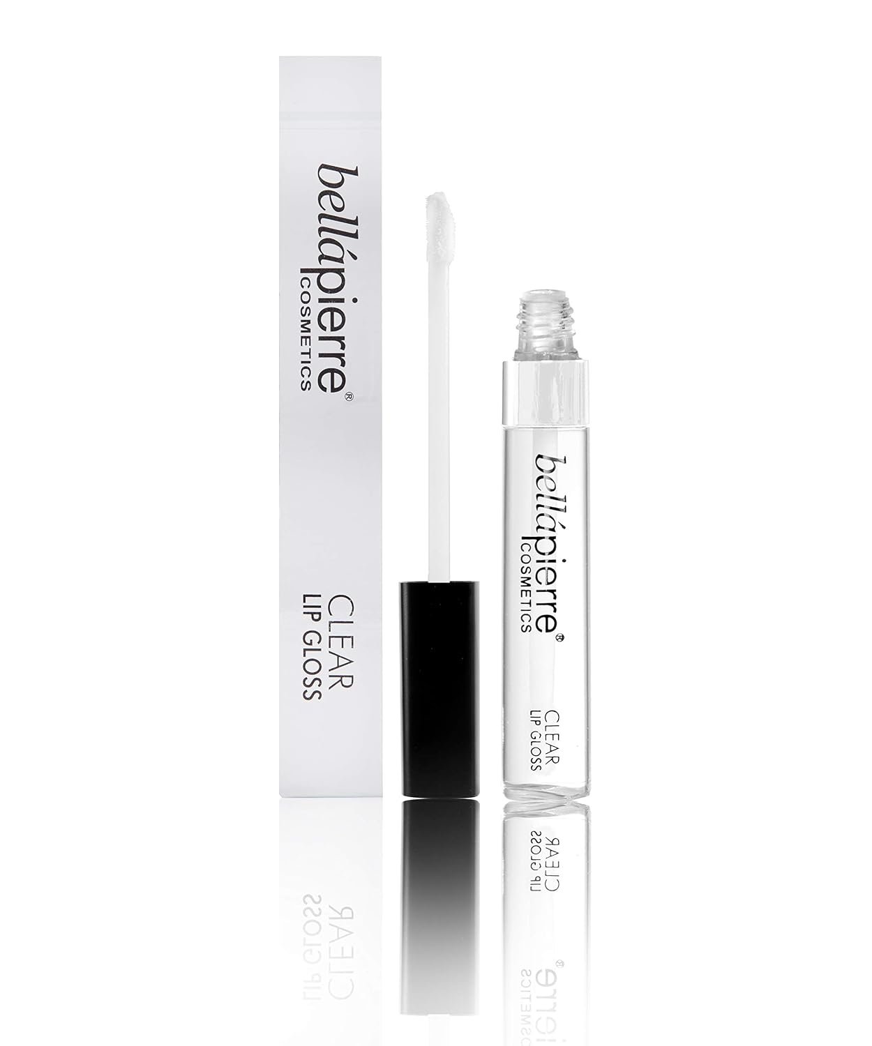 bellapierre Clear Lip Gloss | 100% Natural Formulation | Non-Toxic and Paraben Free | Long Lasting & Nourishing – Clear