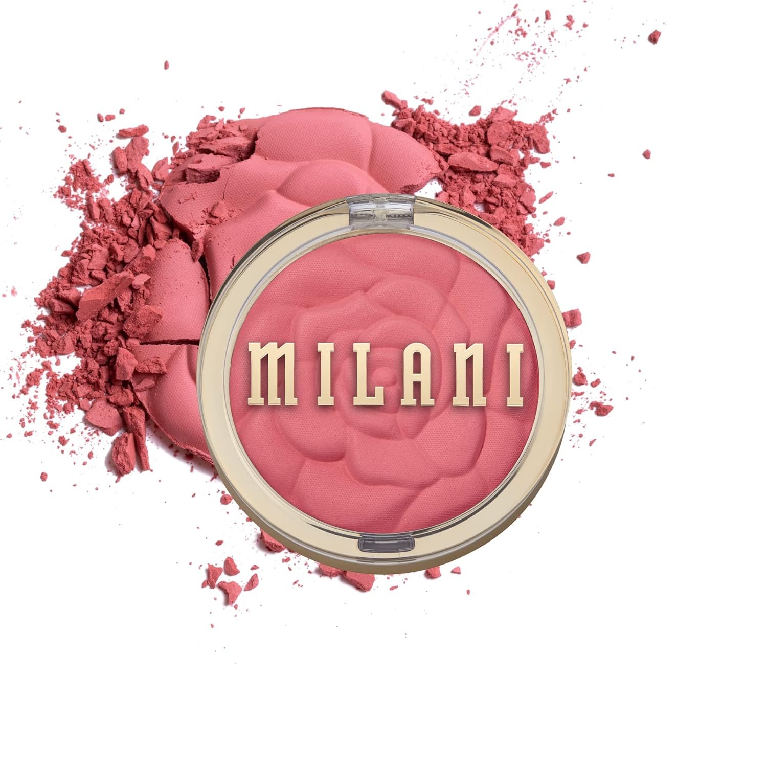 Milani Rose Blush, Powder Blush for Cheeks, Cruelty Free Makeup – Shape, Contour & Highlight Face for a Natural Matte Finish -Wild Rose