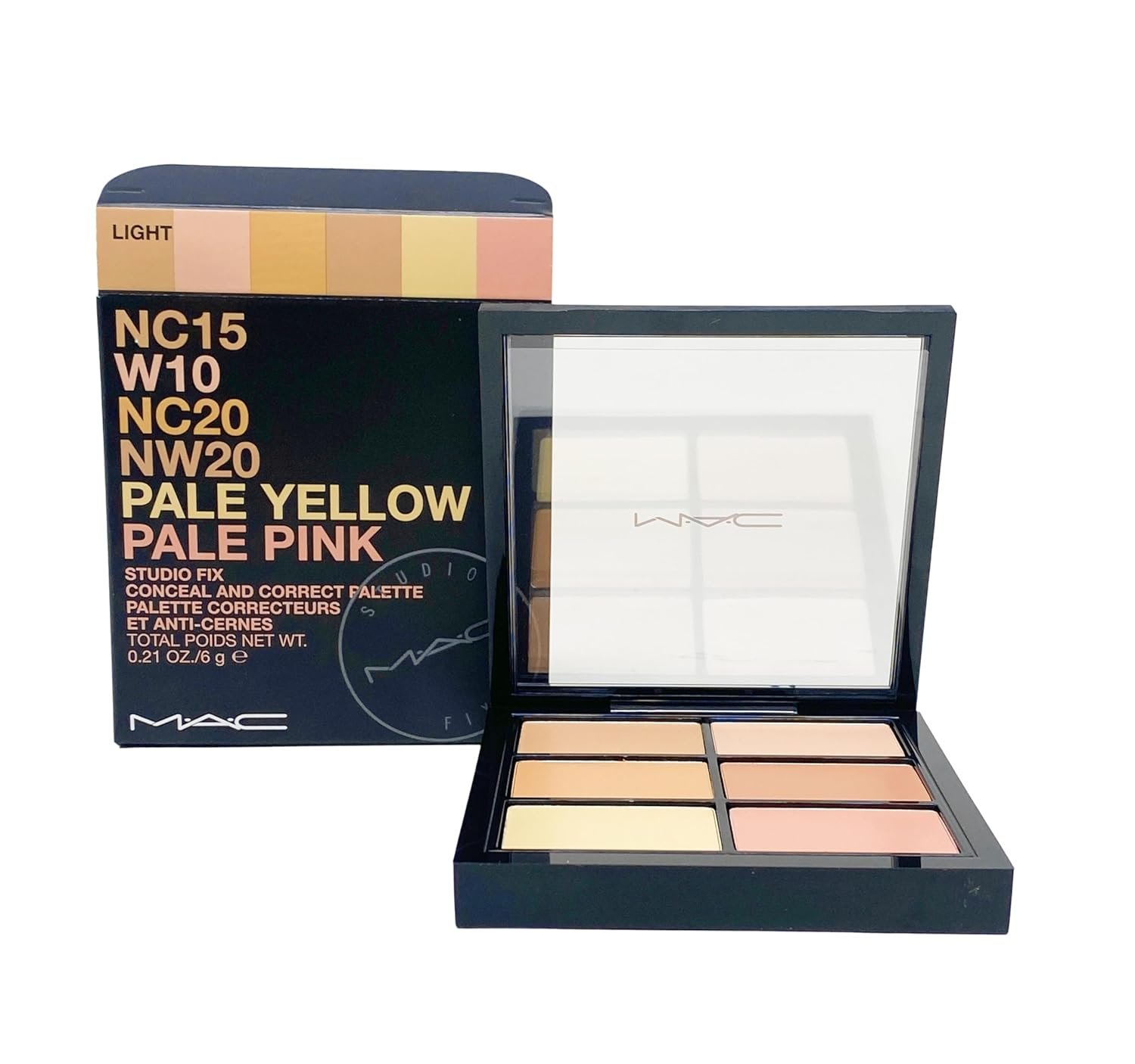 M.A.C Cosmetics Studio Fix Conceal and Correct Palette – Light (.21 Oz)