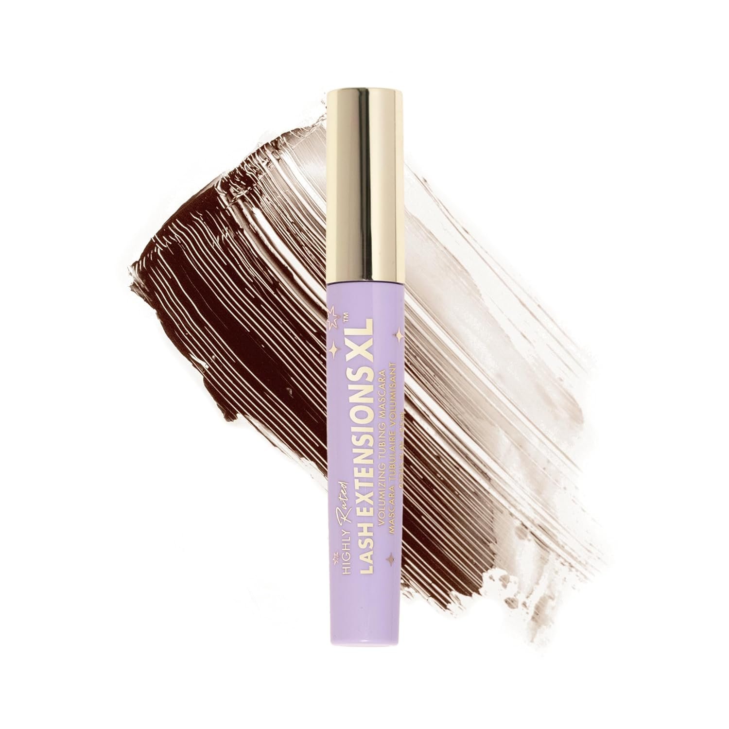 Milani Highly Rated Lash Extensions XL Volumizing Tubing Mascara – Extreme Volume Length and Lift – Brown – 24 Hour Wear – 1 Count