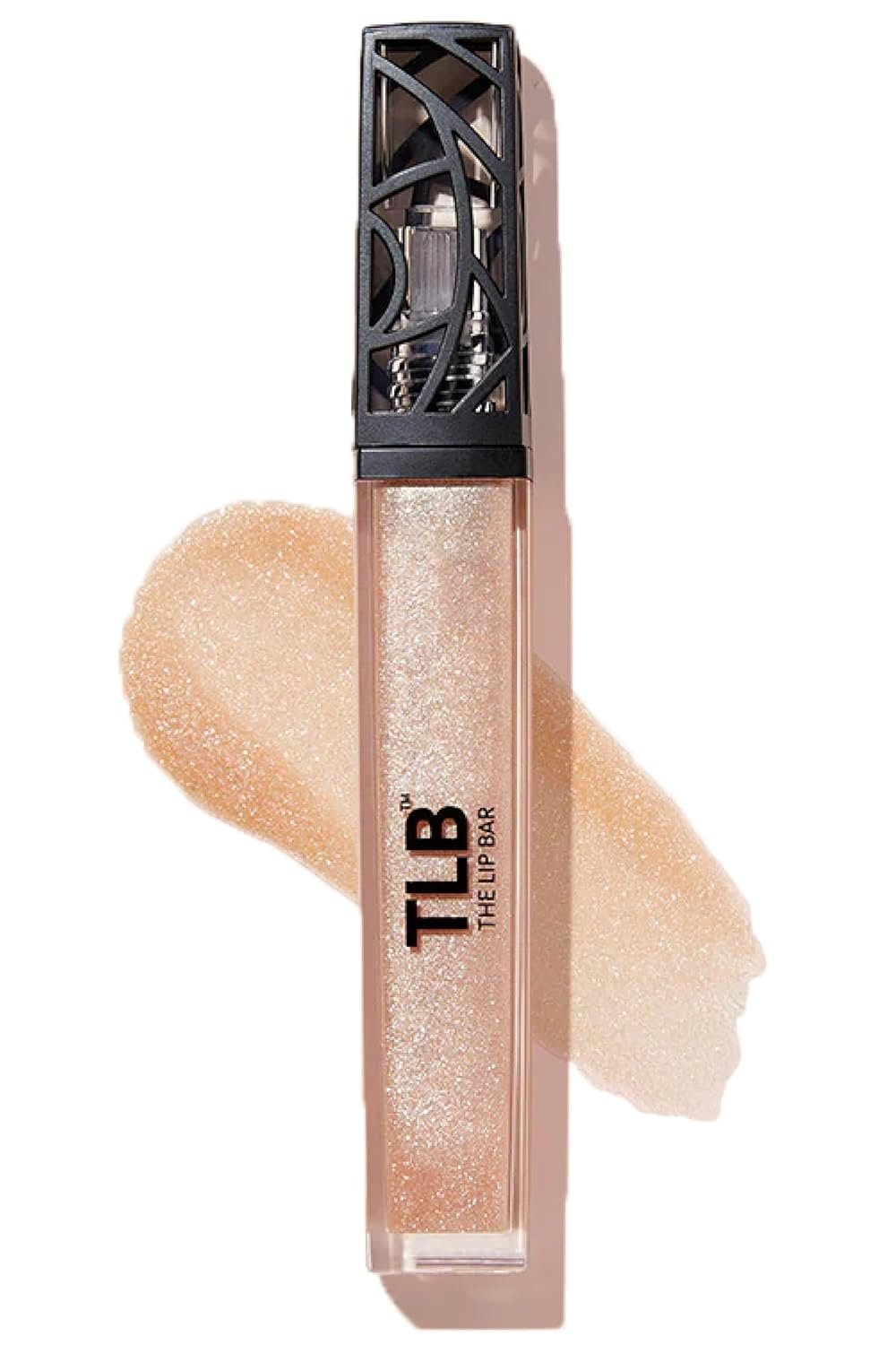 The Lip Bar – Lip Gloss, Trophy Wife (Champagne Shimmer) – Gloss Up Sheer Finish – Smooth, Not Sticky Formula – Coconut Oil, Olive Oil, Argan Oil & Vitamin E – Vegan & Cruelty Free – .30 fl oz