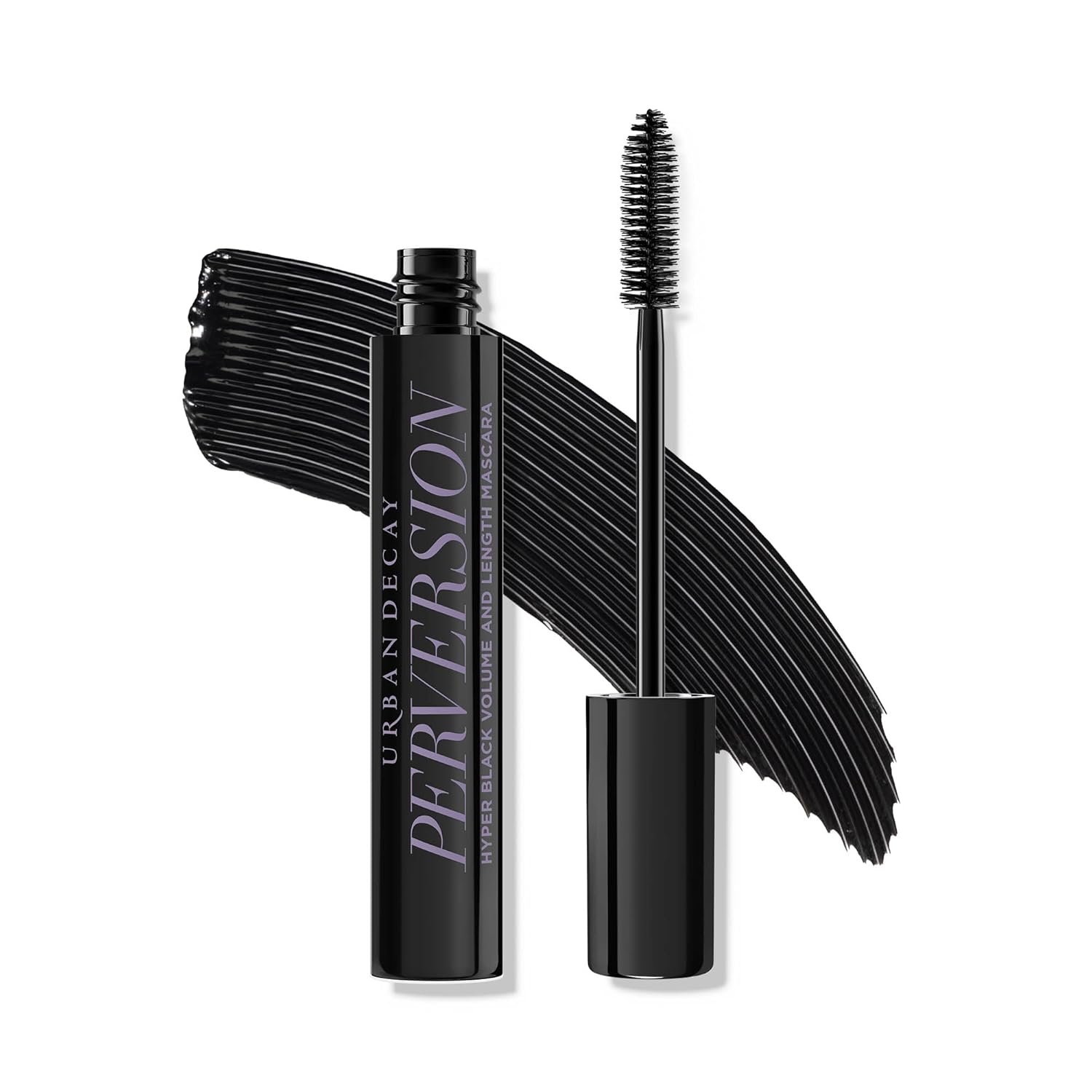 Urban Decay Perversion Volumizing Mascara – Black Lengthening & Volumizing Mascara, Smudge-Resistant, Flake-free, Up to 16HR Wear, Buildable, Curls & Separates Lashes, Vegan Formula, Cruelty-free
