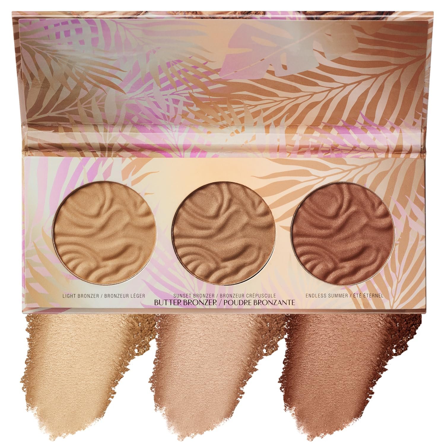 Physicians Formula Murumuru Butter Bronzer Face Makeup Palette Set, Includes Nourishing Butter Bronzer, Highlighter, Blush, Dermatologist Tested, Vegan & Cruelty-Free – Endless Summer Powder