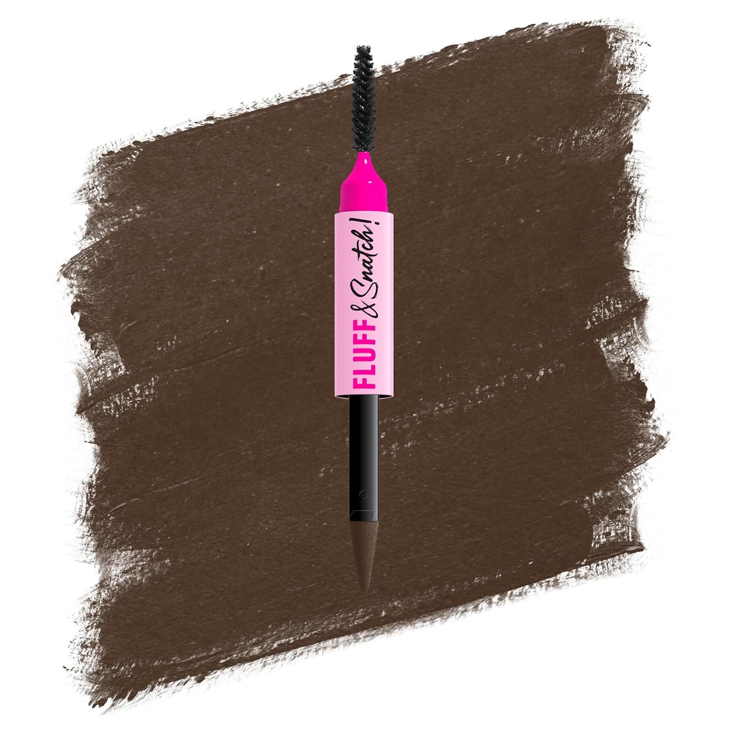 NYX PROFESSIONAL MAKEUP Fluff & Snatch Brow Powder Pen, Cream To Powder Eyebrow Pen For Soft, Defined Brows, Smudge and Transfer-Resistant Formula – Espresso